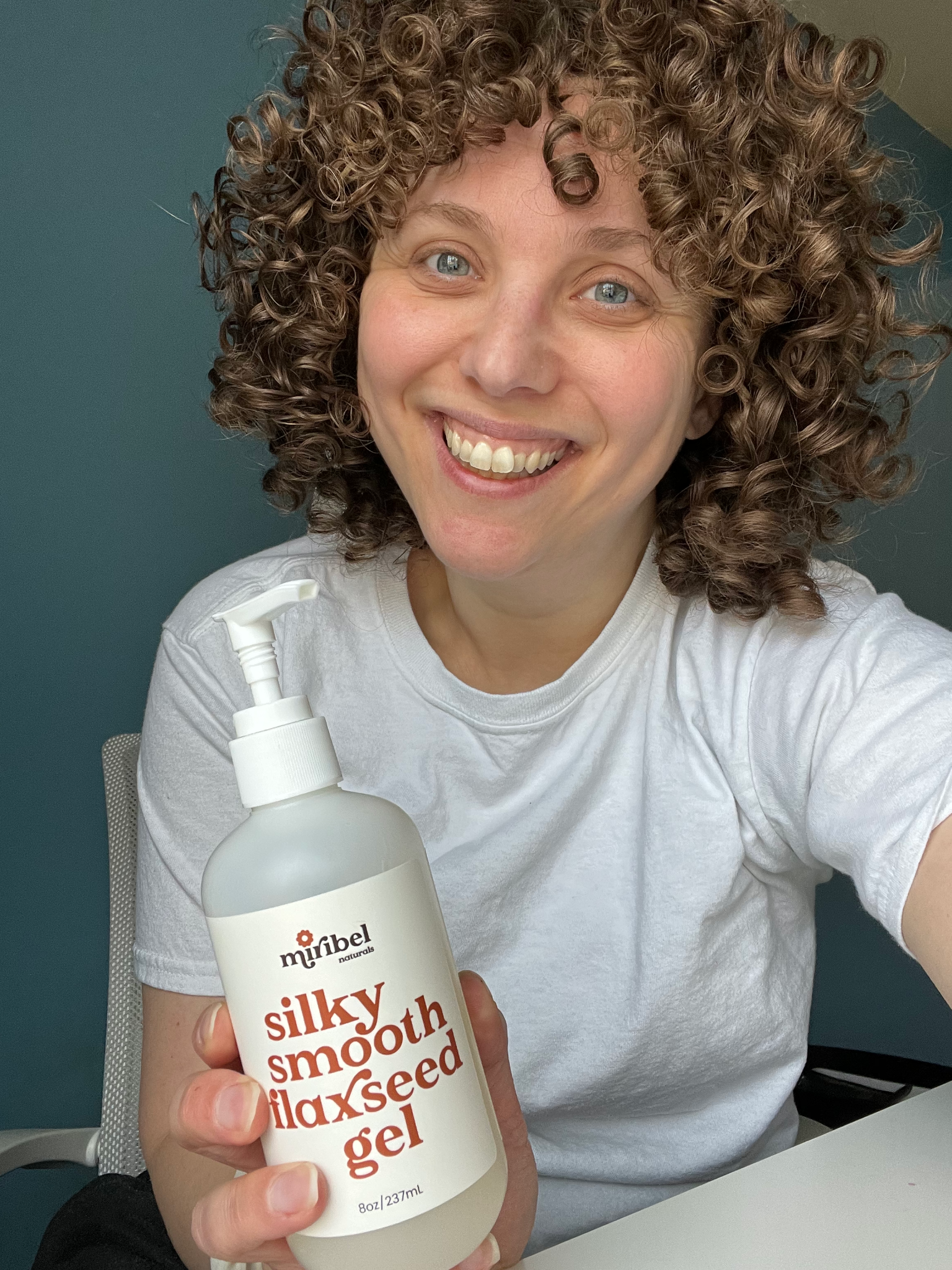Miribel Naturals Facebook ad: Tame frizz in 30 days