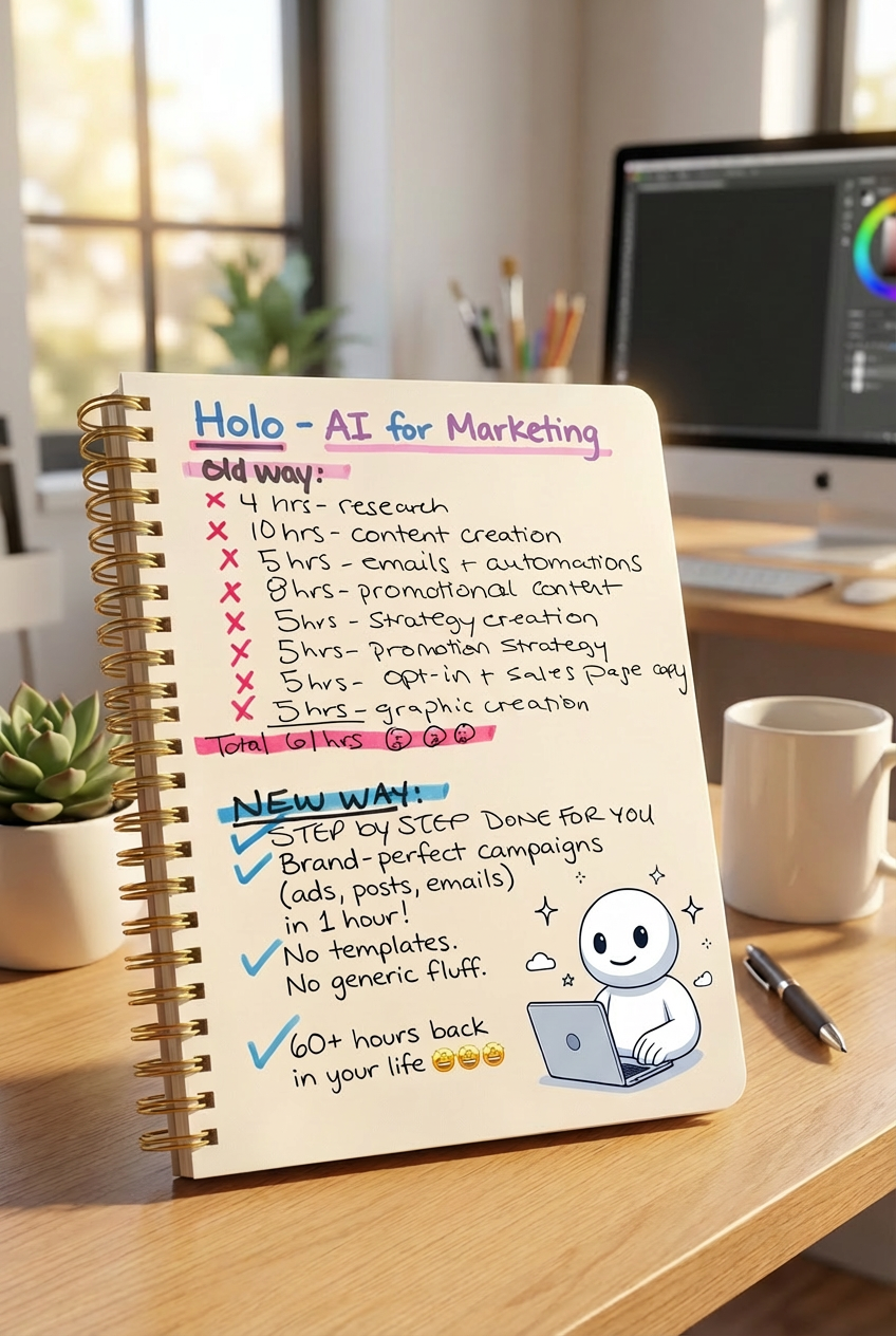 Holo Facebook ad