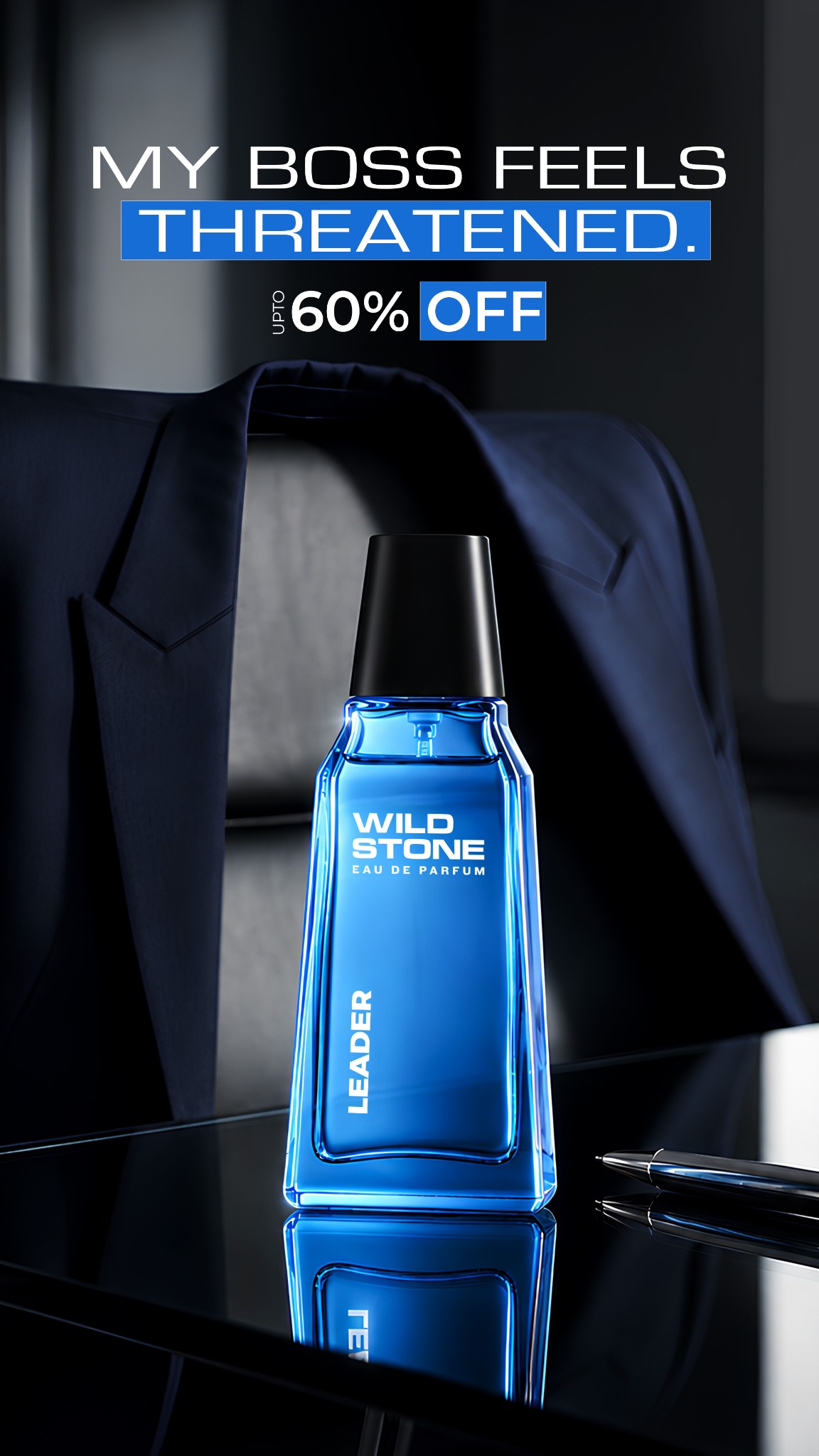 Wild Stone Facebook ad: Make The First Move On Success with Wild Stone Leader upto…