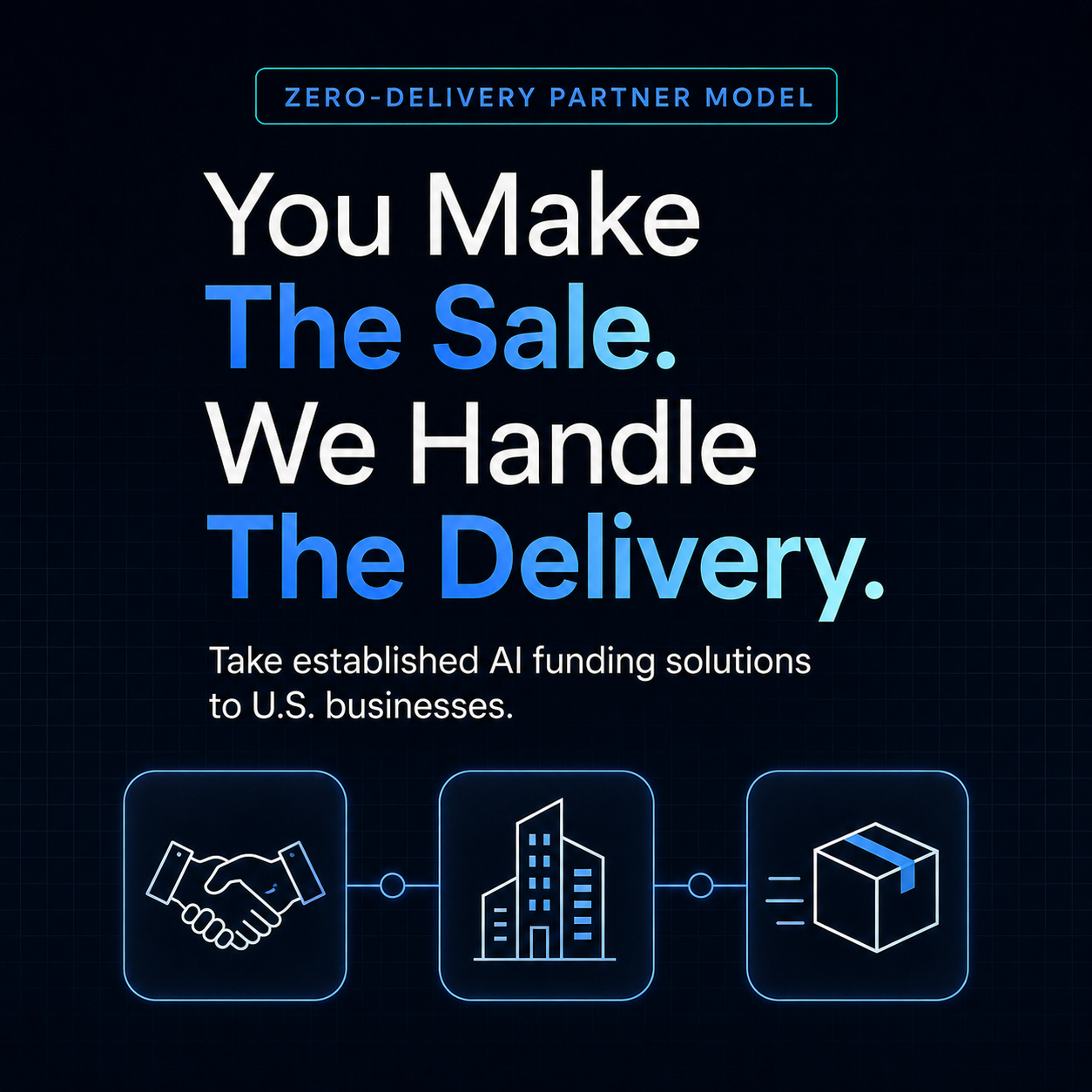 AI Funding Solutions Facebook ad: 20 U.S. Distribution Licences Now Open