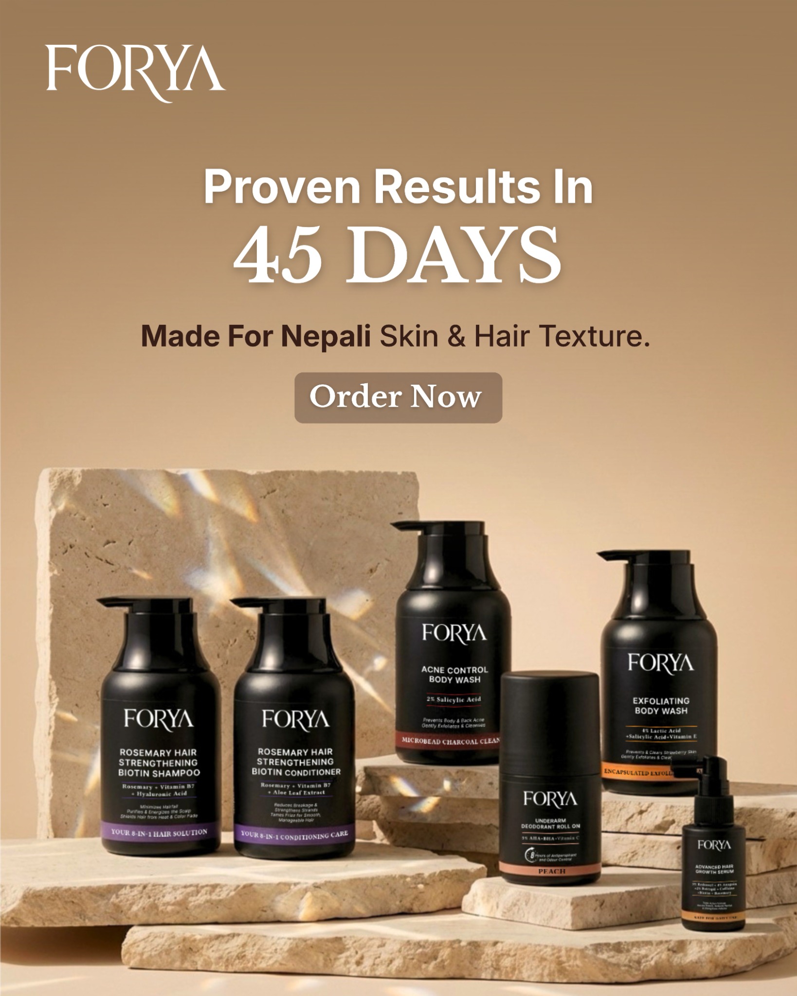 Forya Facebook ad