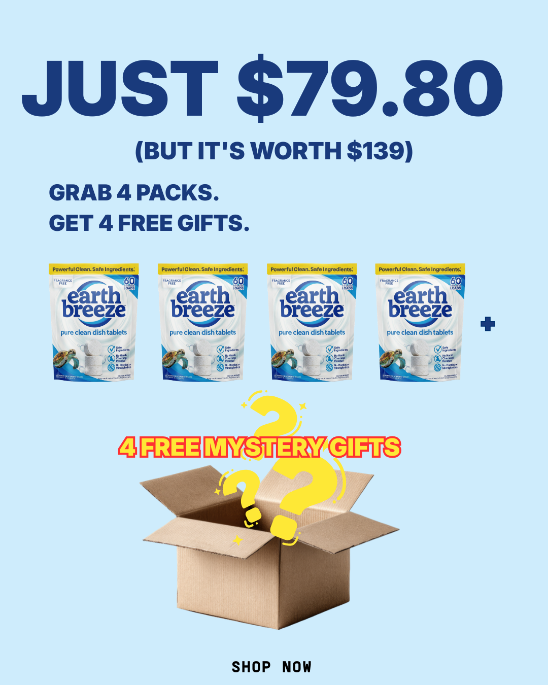 Earth Breeze Facebook ad