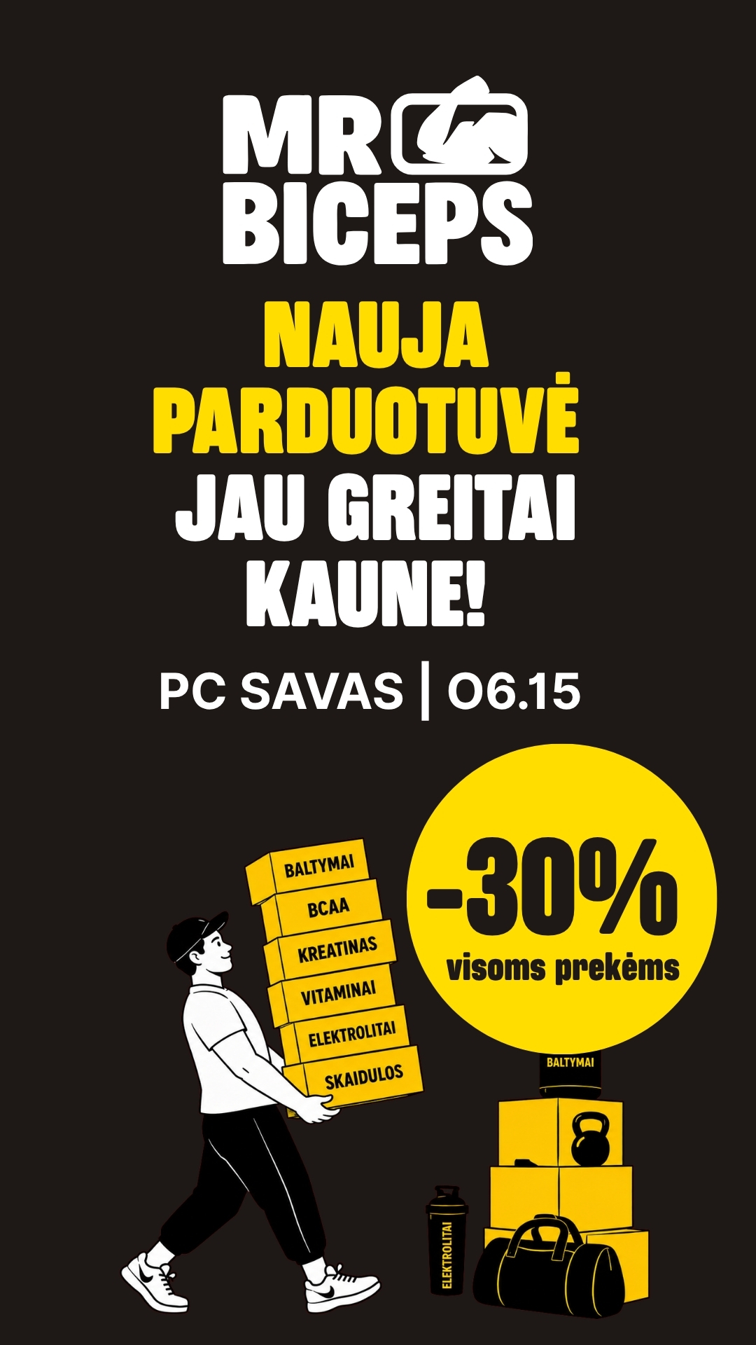 MrBiceps - Maisto Papildai Facebook ad