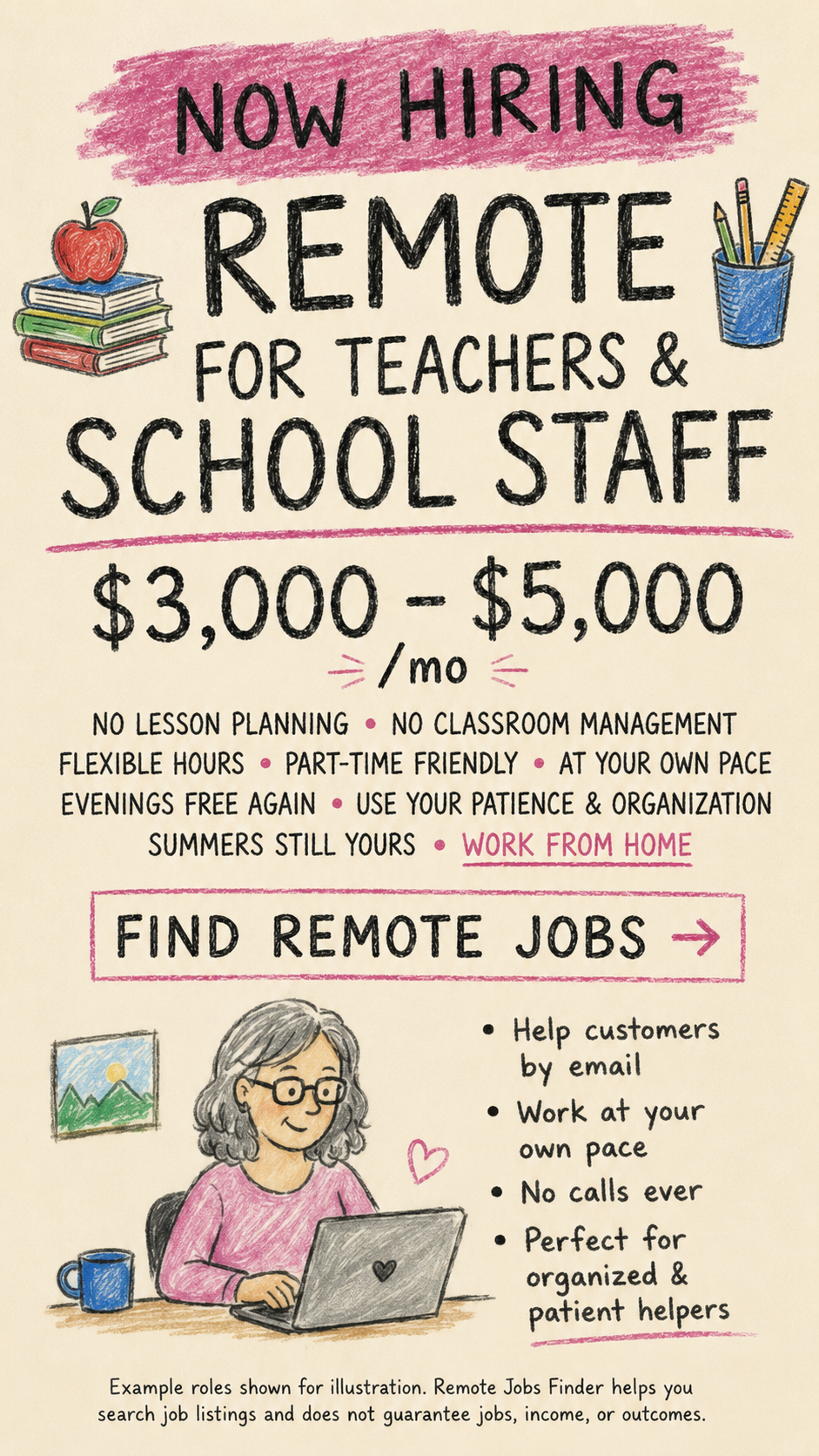 Remote Jobs Board - Work From Anywhere Facebook ad