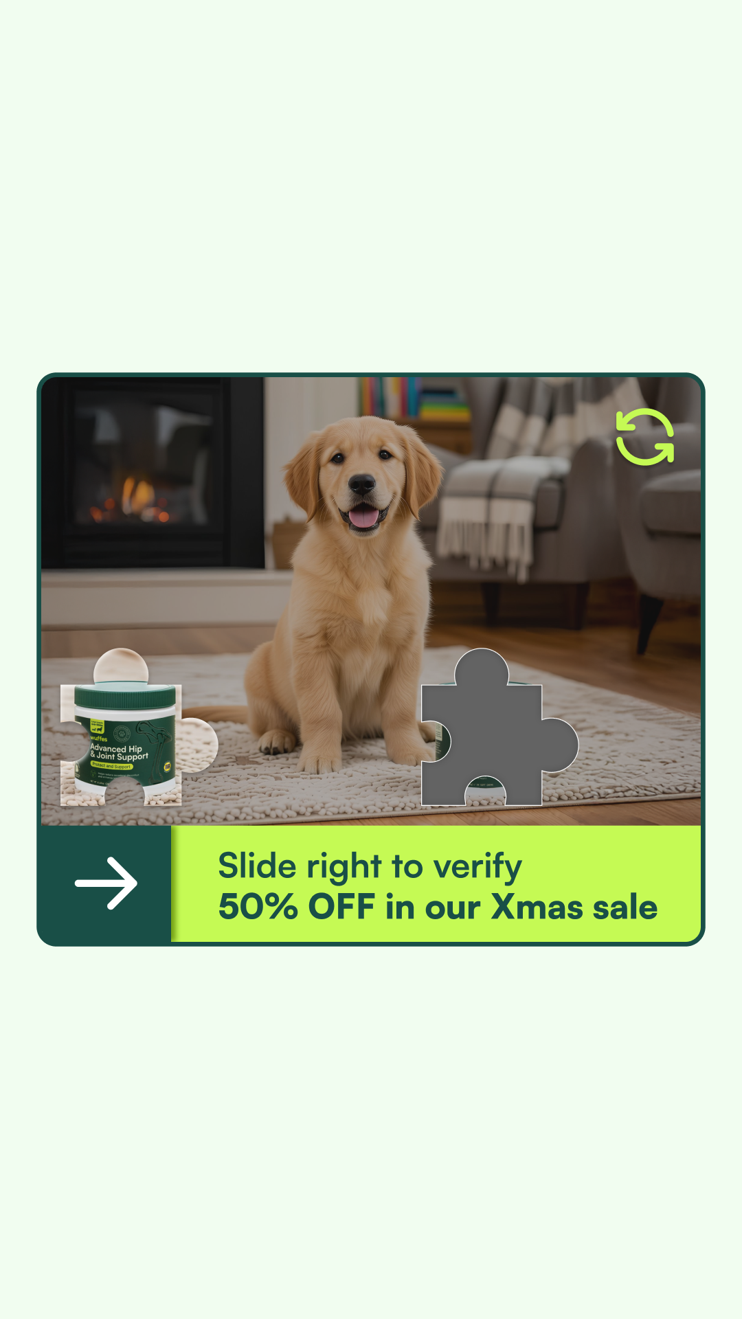 Wuffes Facebook ad