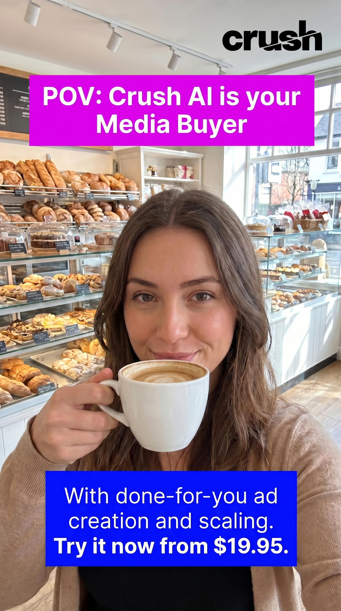 trycrush.ai Facebook ad