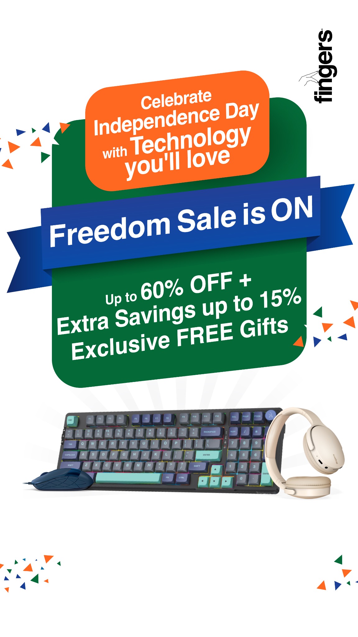 FINGERS Facebook ad