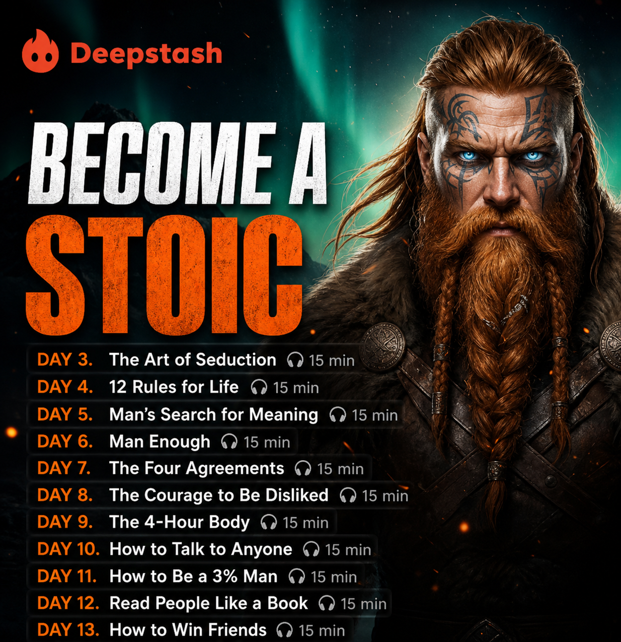 Deepstash Facebook ad