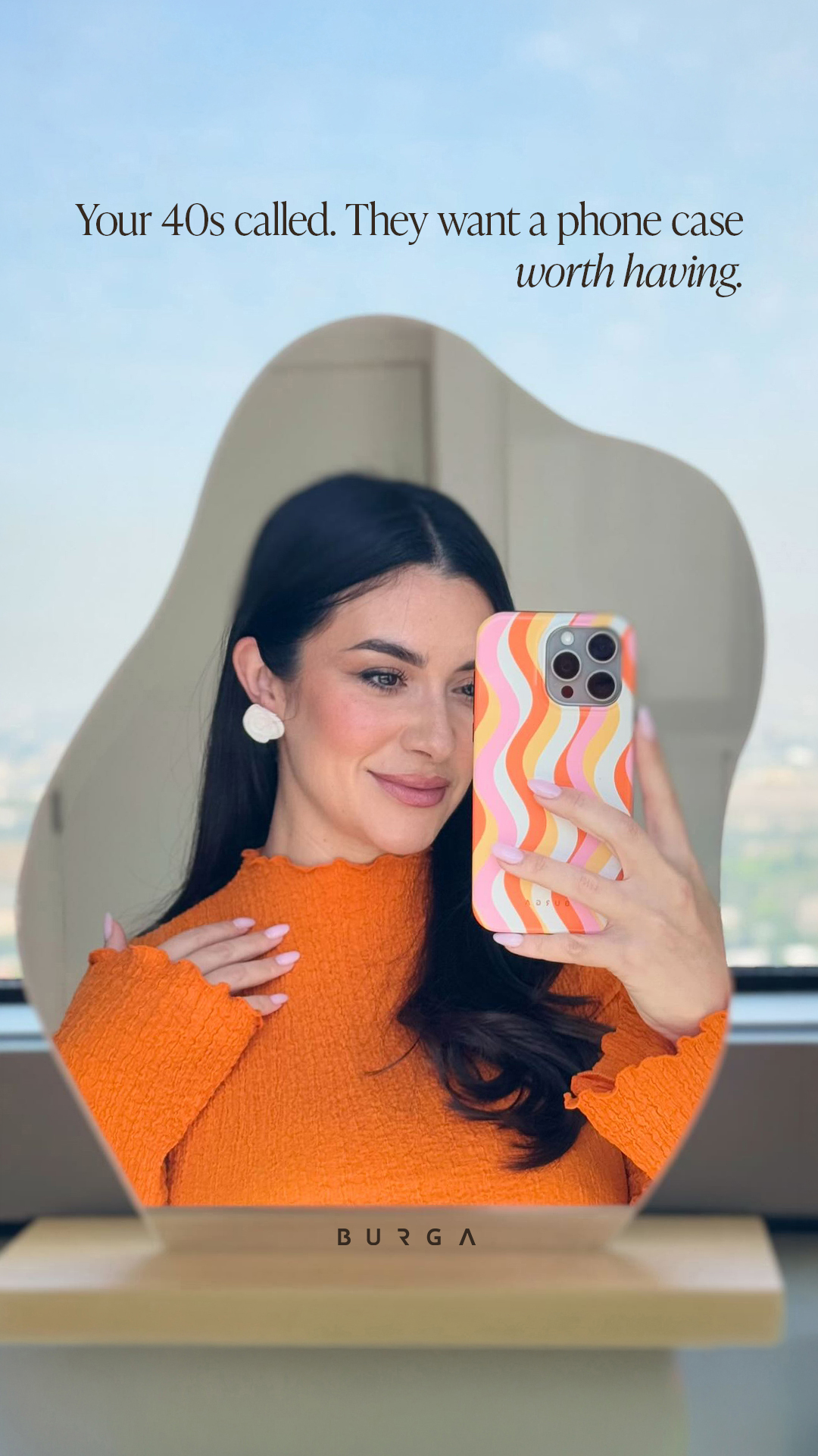 BURGA Cases Facebook ad