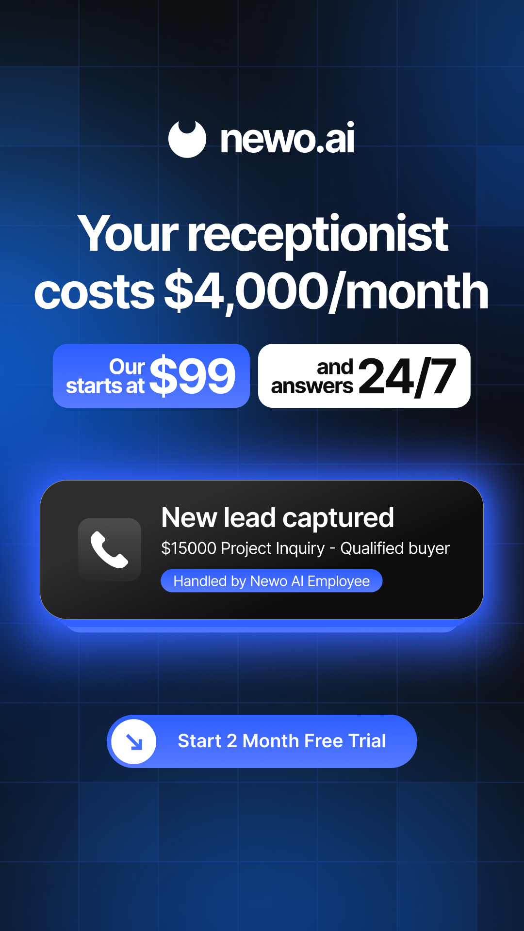Newo.ai Facebook ad