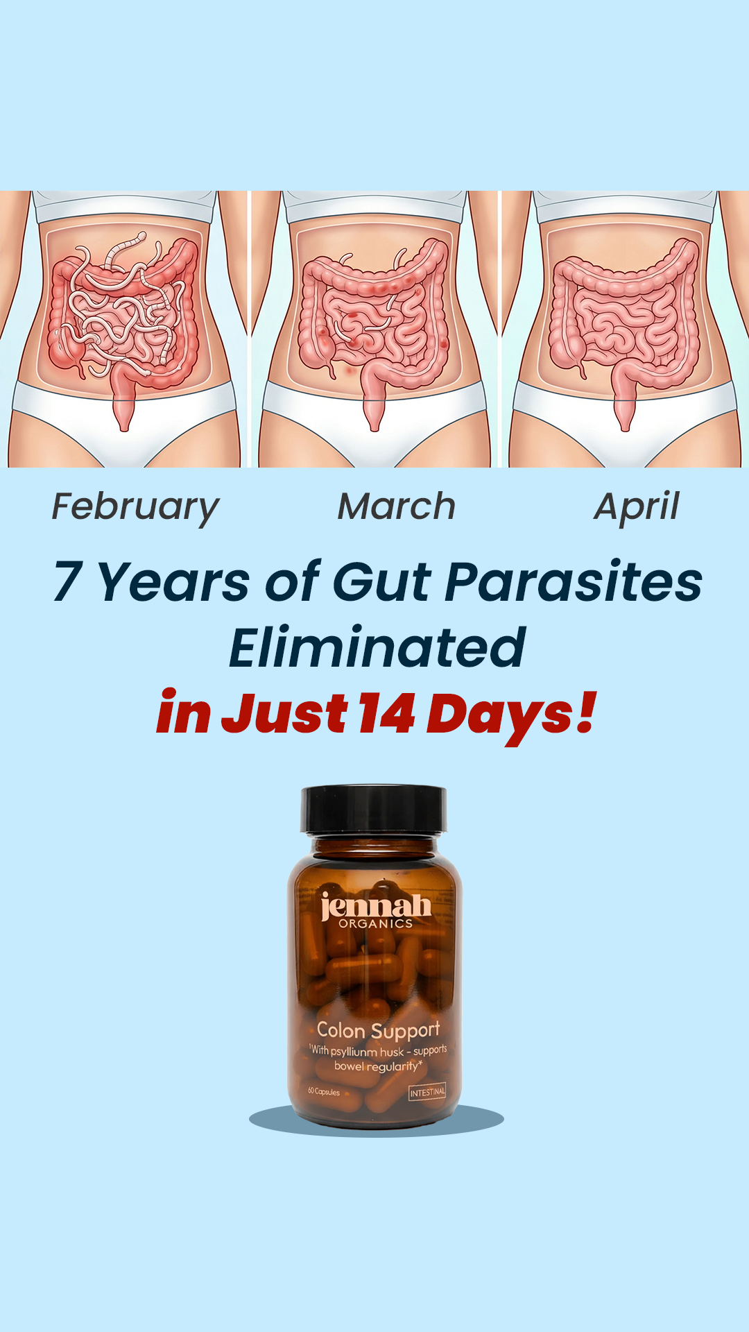 Jennah Organics Facebook ad