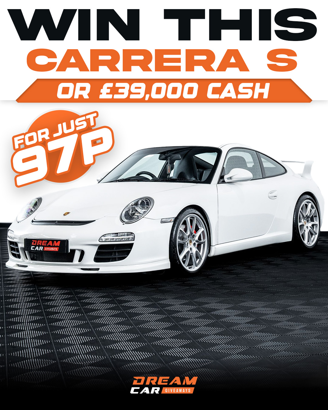 Dream Car Giveaways Facebook ad