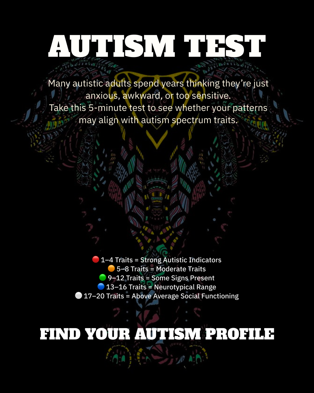 Personality Test: Created by Experts  Facebook ad
