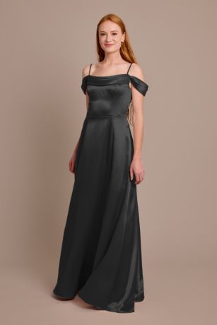 David's Bridal Facebook ad: We've got bridesmaids' backs with dresses in sizes…