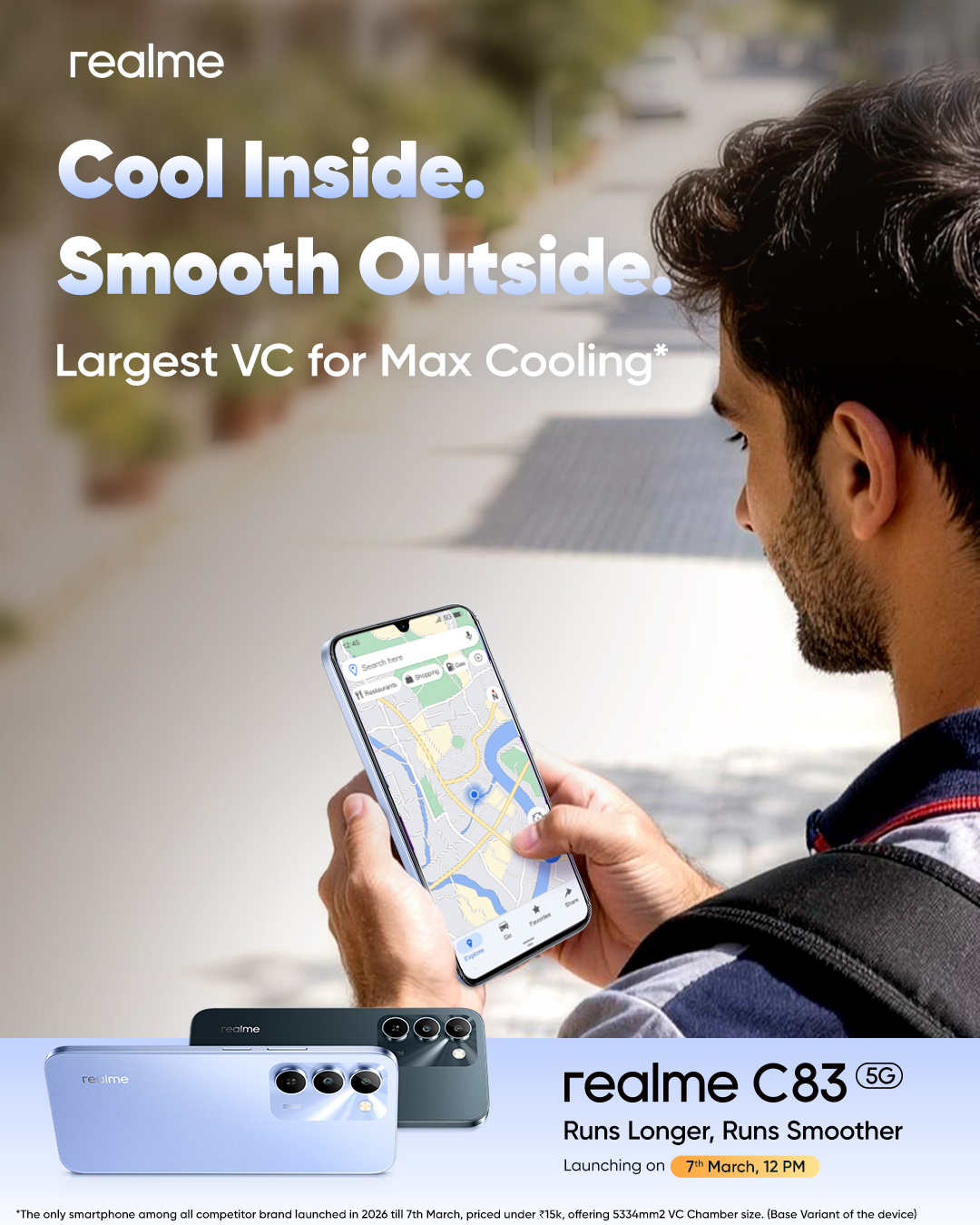 realme Facebook ad