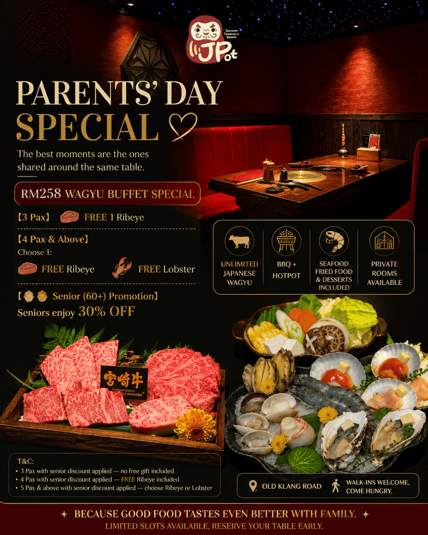 JPOT Japanese Yakiniku & Hot Pot Facebook ad