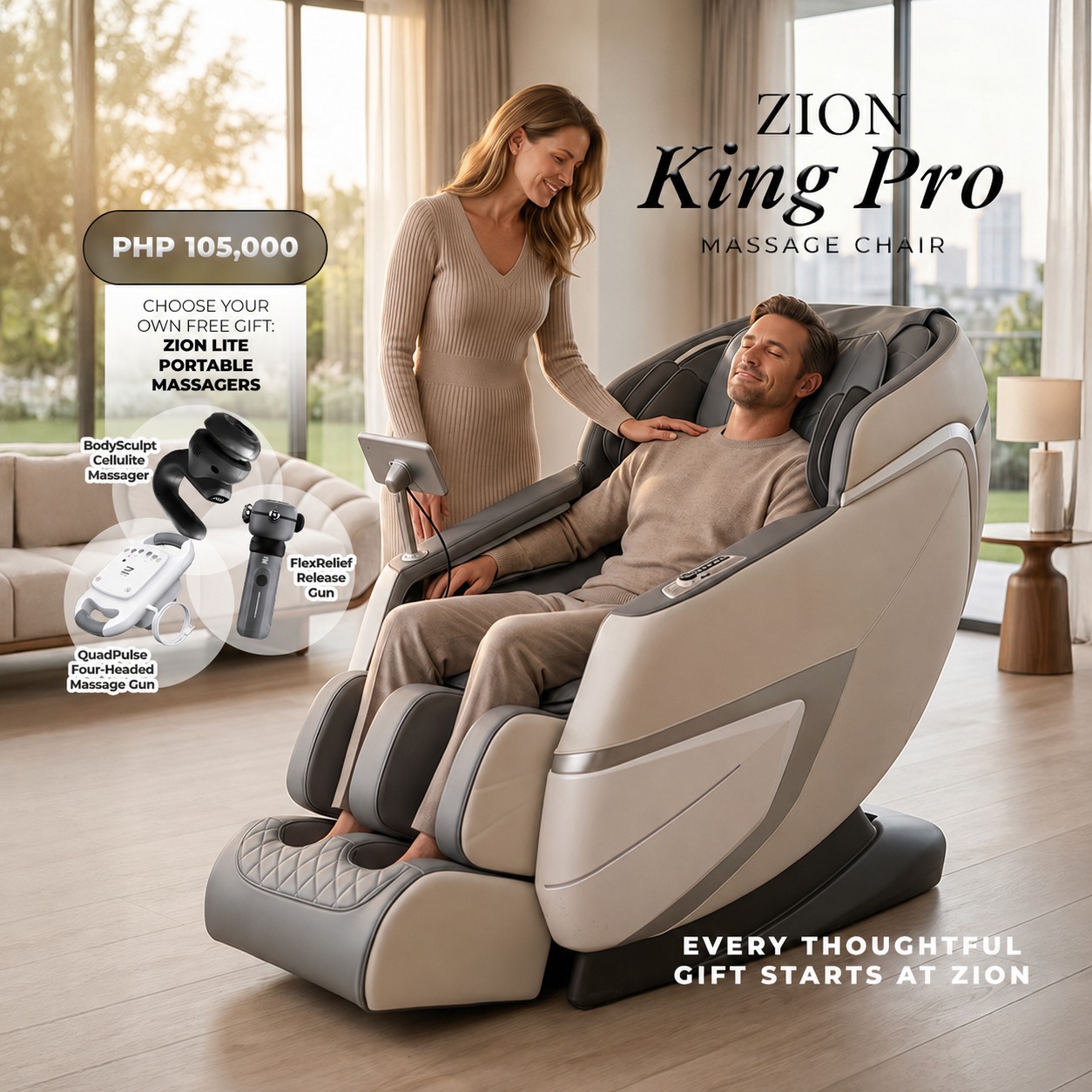 ZION Philippines - Main Facebook ad: This Father’s Day, remind him that his wellness…