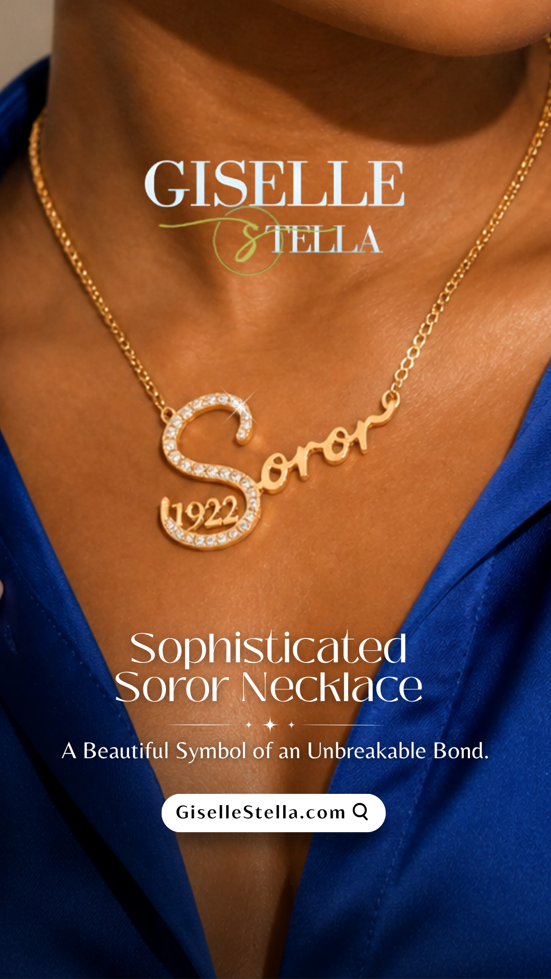 Giselle Stella Jewelry Facebook ad: Carry Your Sisterhood Every Day