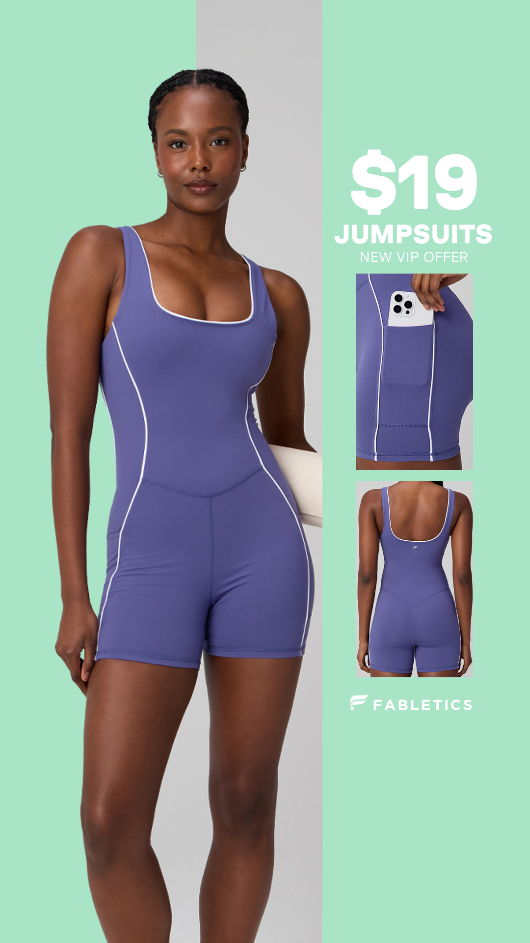 Fabletics Facebook ad