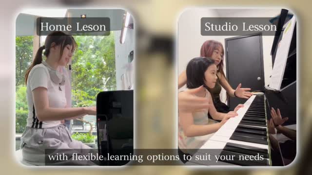 The Piano Solution 钢琴学堂 Facebook ad: Looking for a music school that offers more…