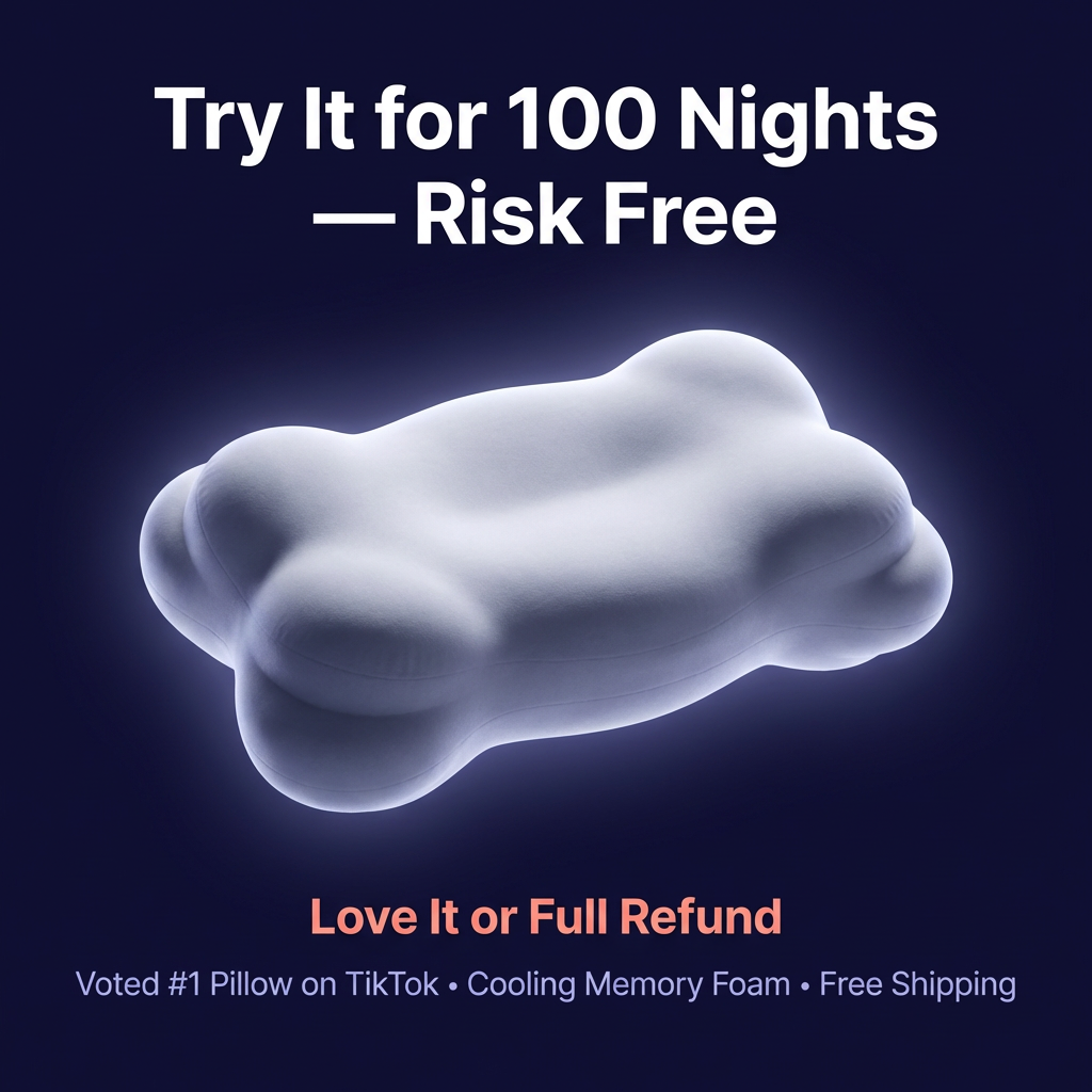 Mellow Pillows Facebook ad