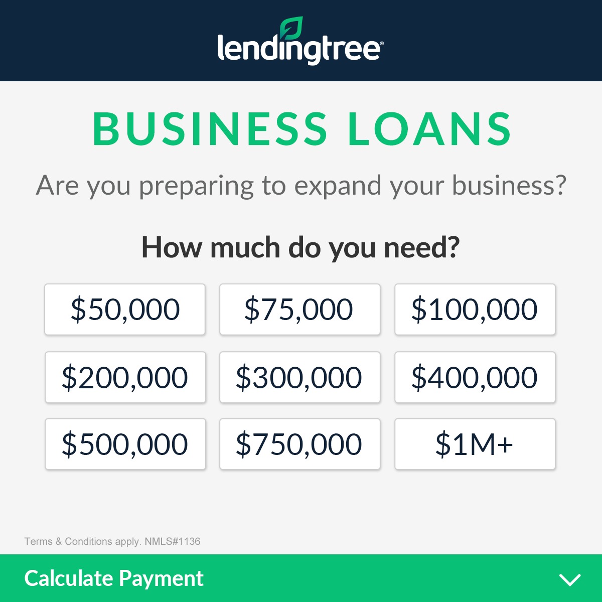 LendingTree Facebook ad
