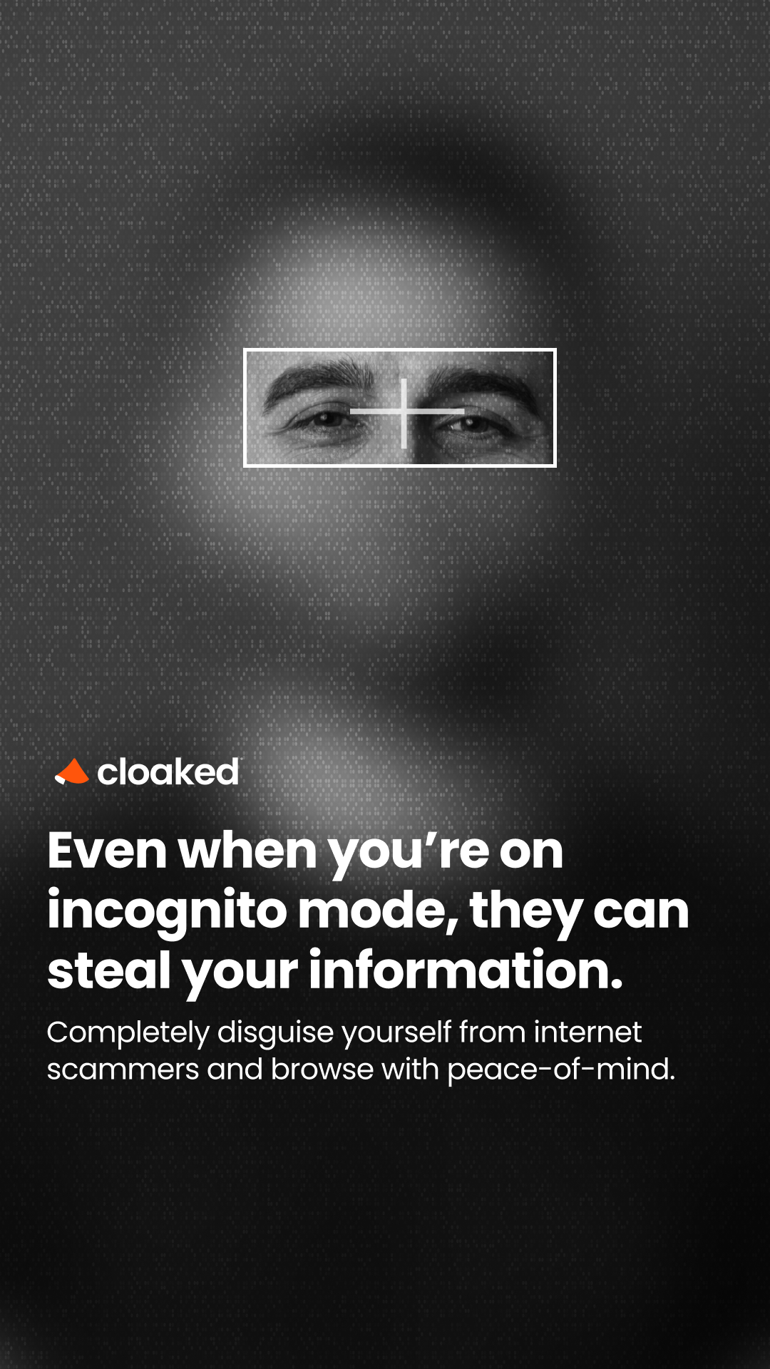 Cloaked Inc. Facebook ad