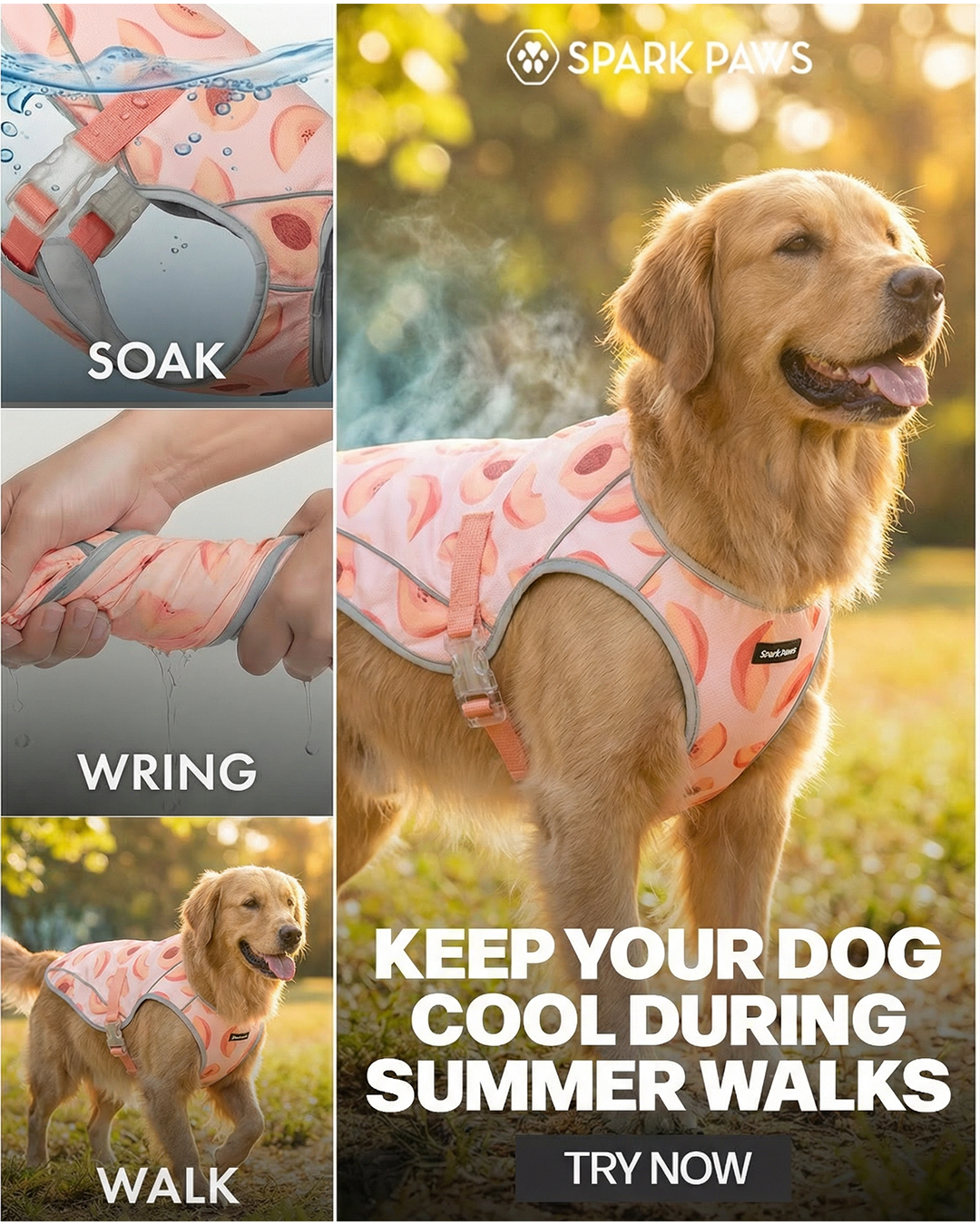 Spark Paws Facebook ad