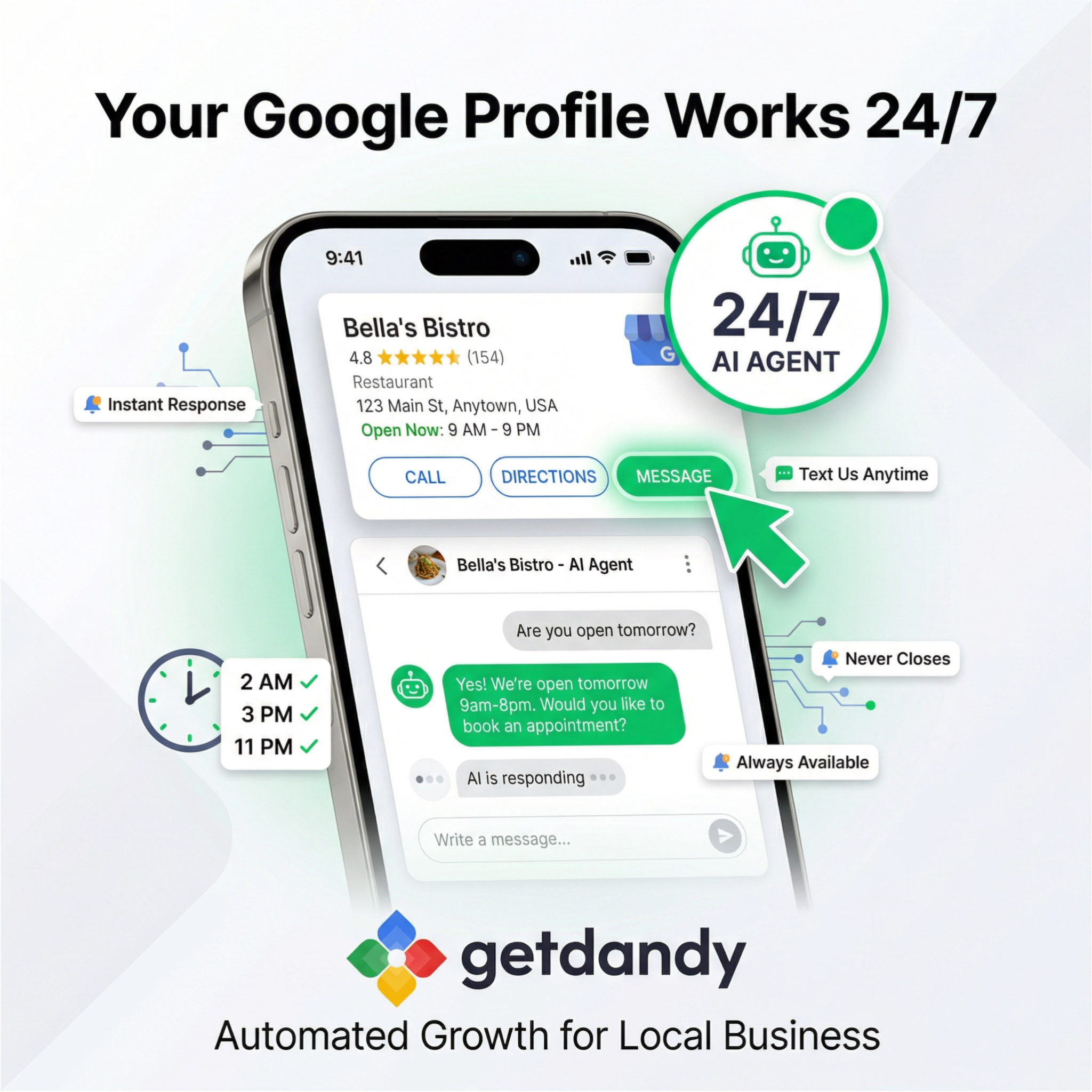 GetDandy Facebook ad