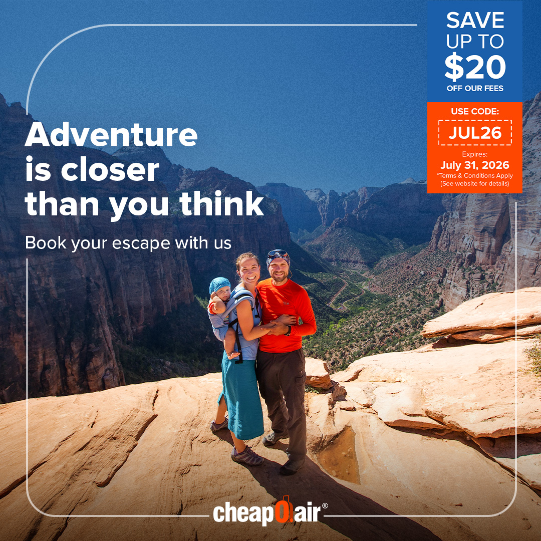 CheapOair Facebook ad