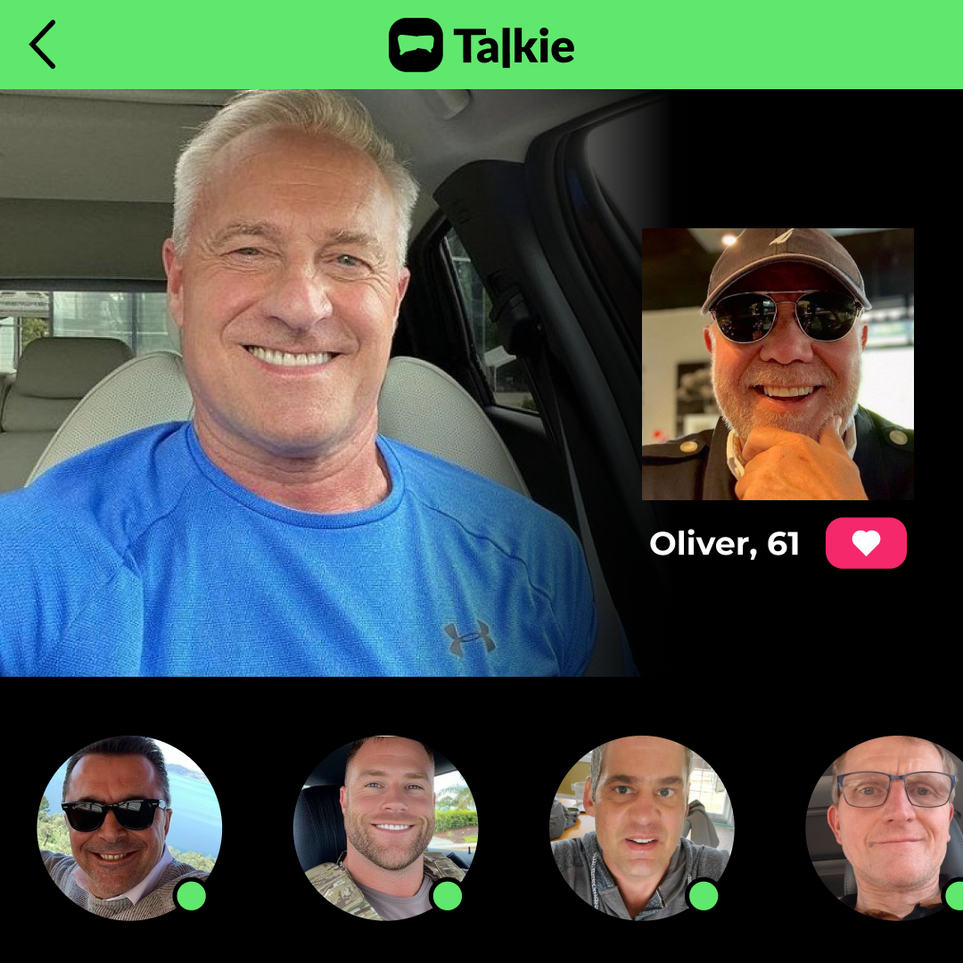 Talkie Live Facebook ad