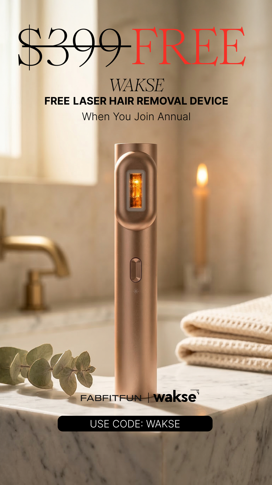 FabFitFun Facebook ad