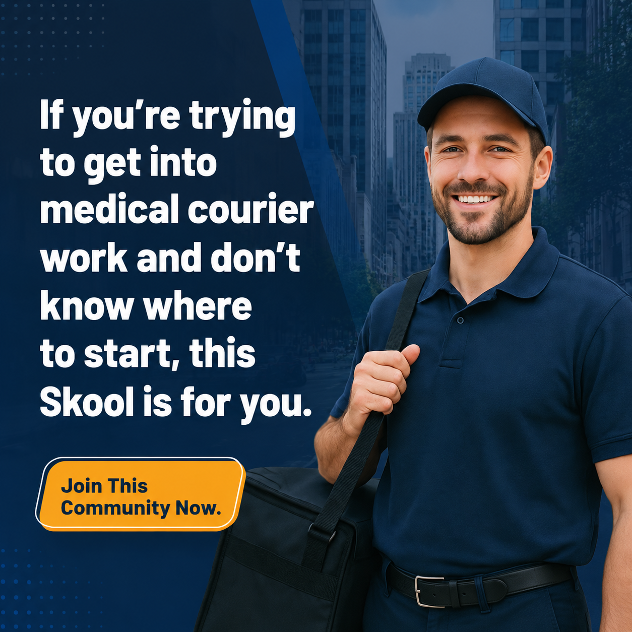 Skool Facebook ad
