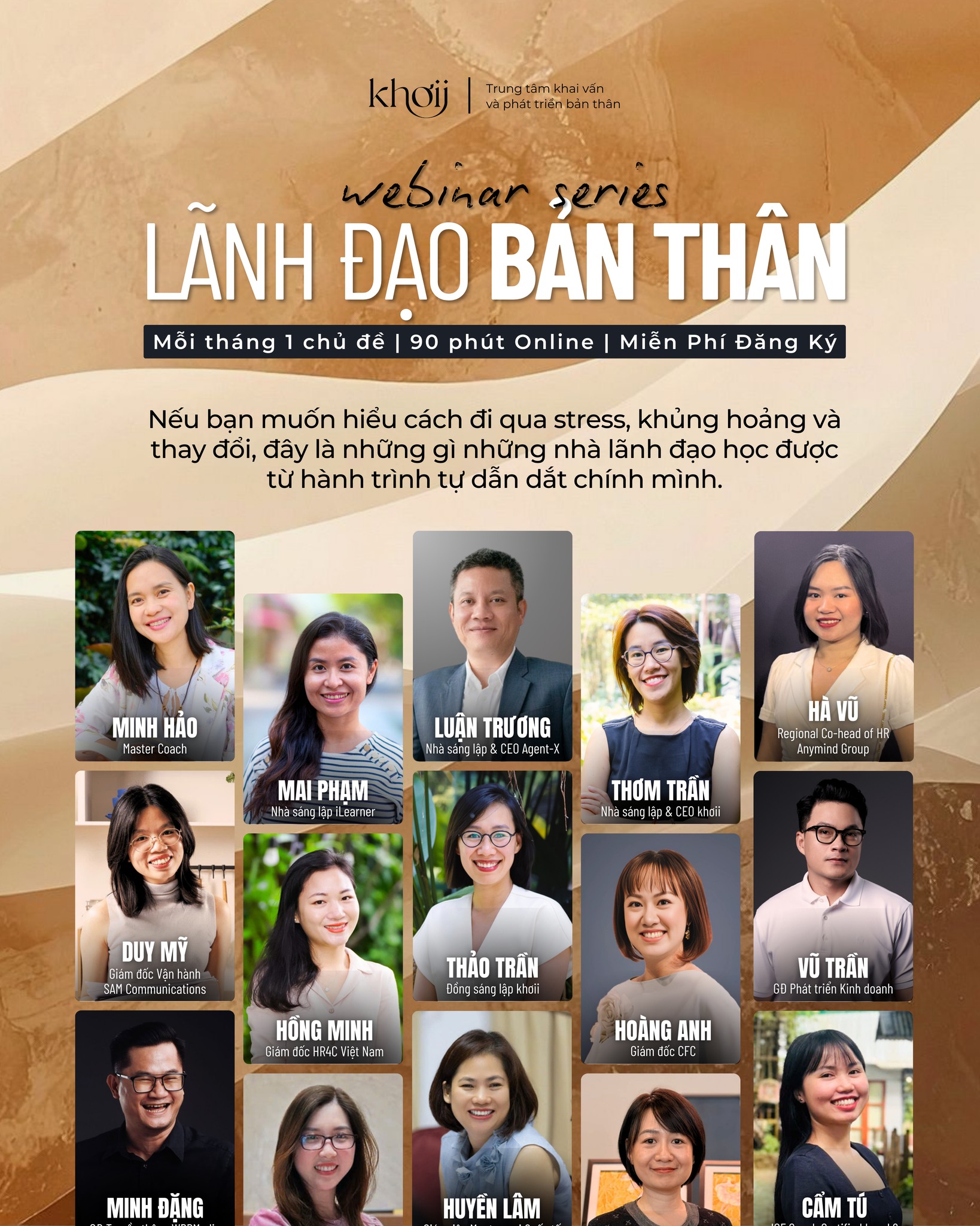 Khơii Facebook ad: WEBINAR SERIES 2026, LÃNH ĐẠO BẢN THÂN
