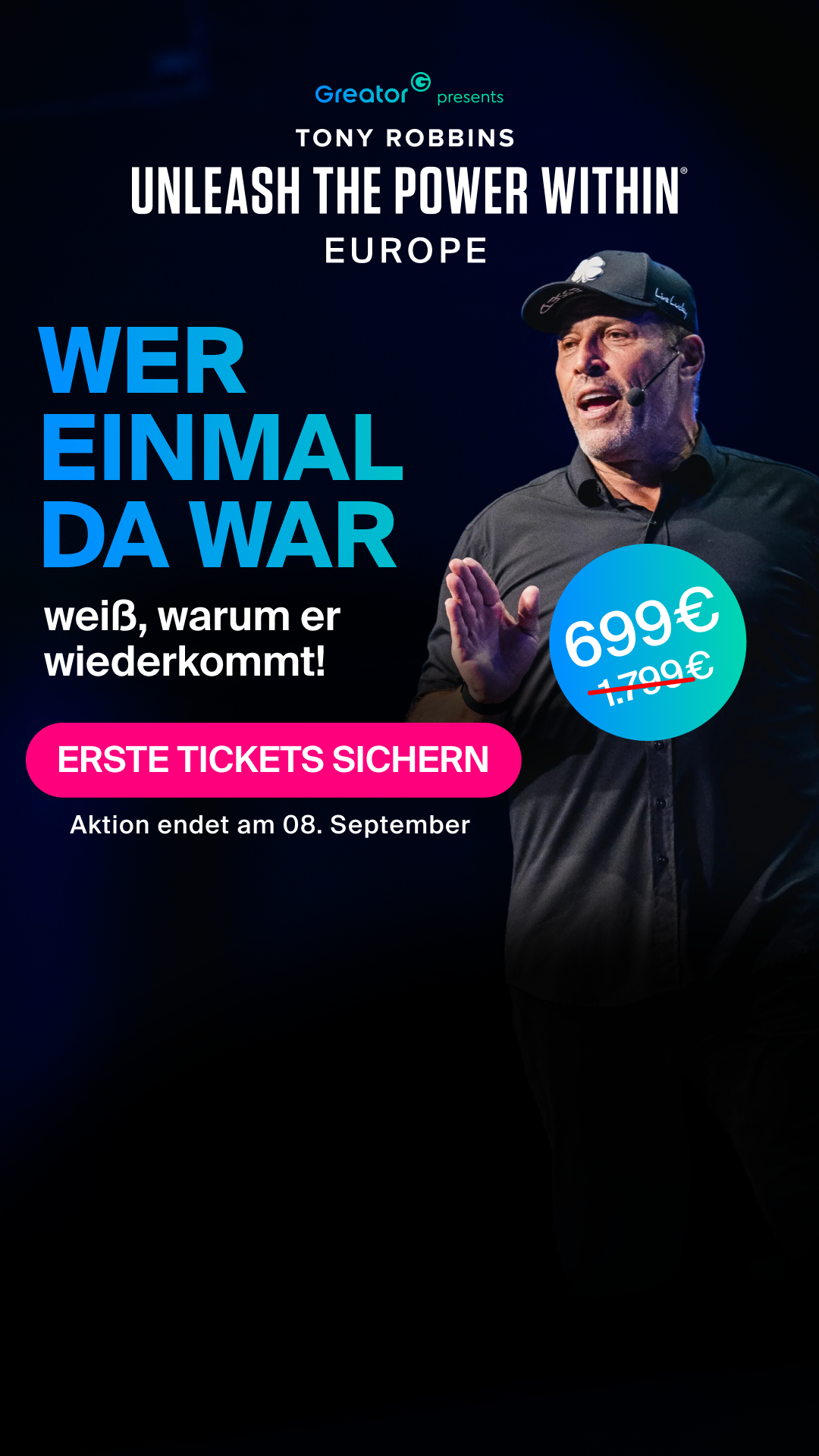 Greator Facebook ad