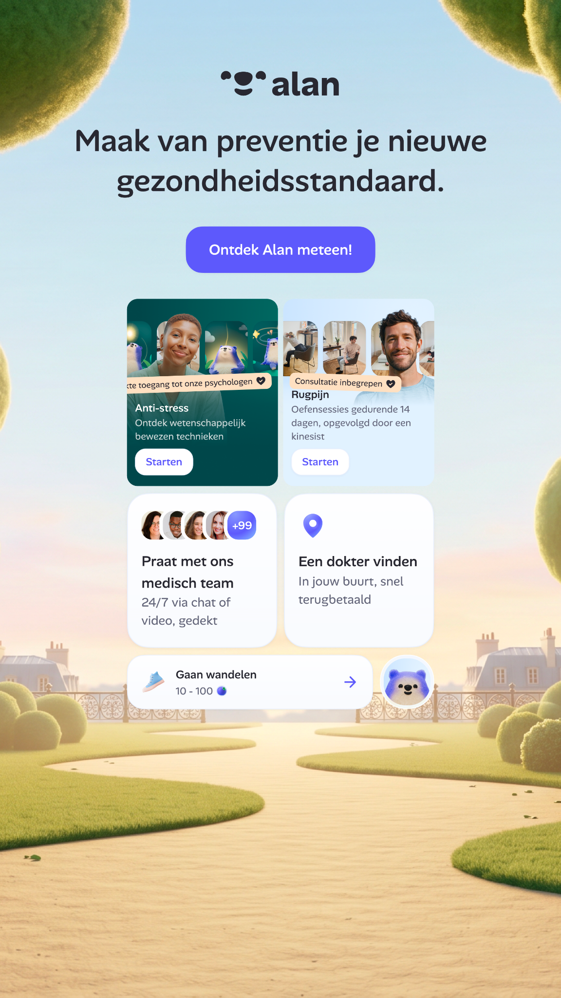 Alan Facebook ad