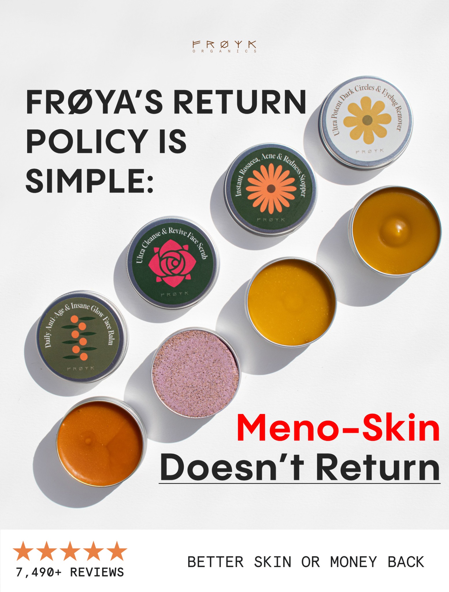Frøya Organics Facebook ad