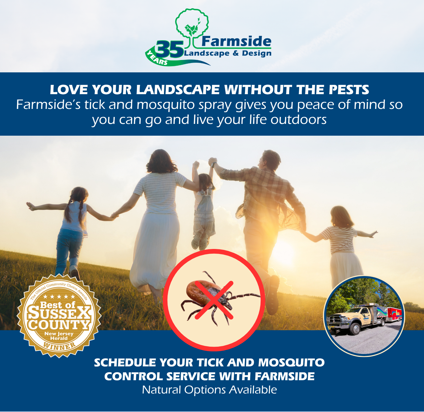 Farmside Landscape & Design Facebook ad