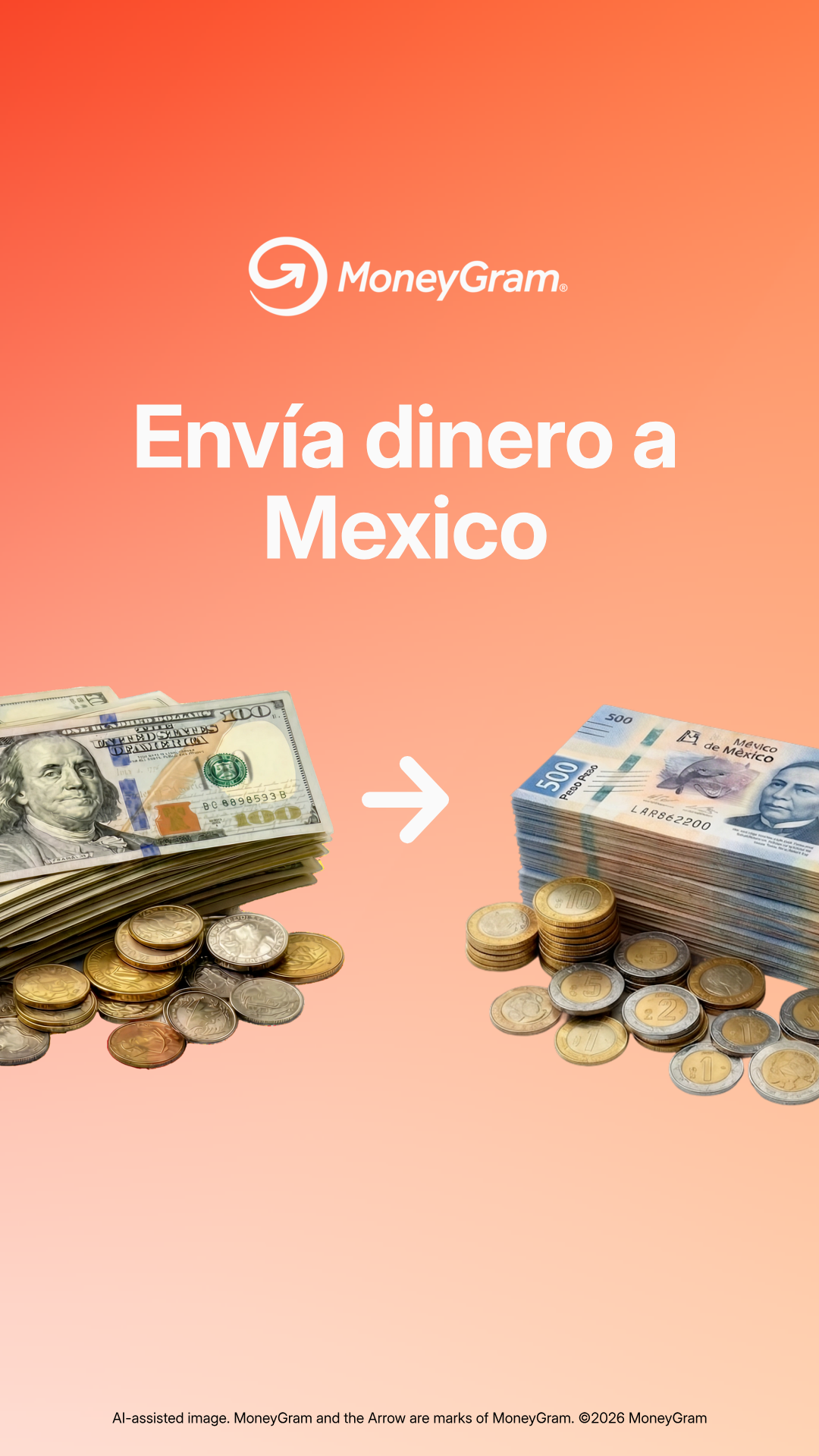 MoneyGram Facebook ad