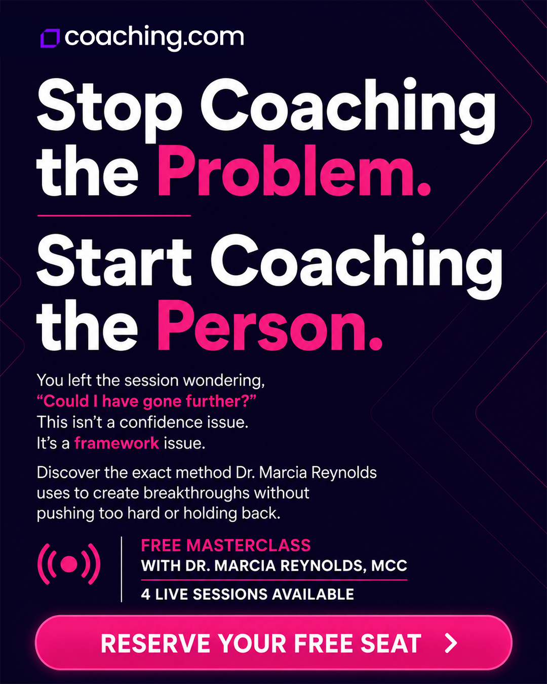 Coaching.com Facebook ad