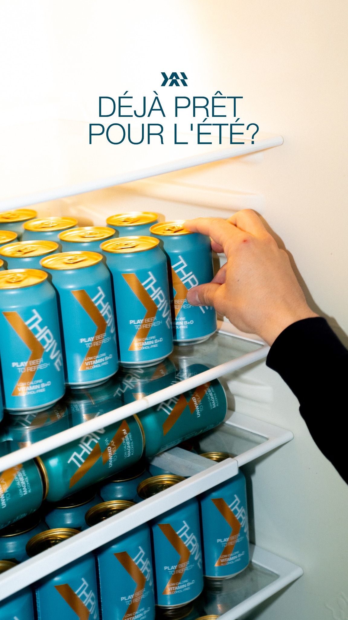 Thrive Beer Facebook ad