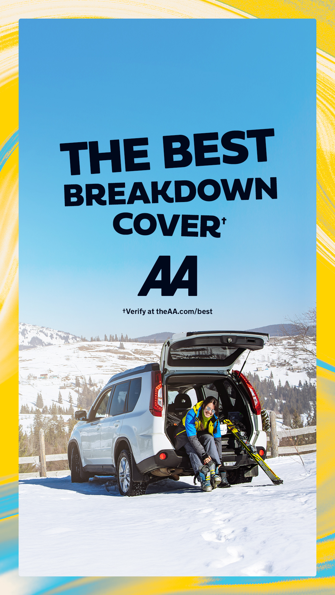 The AA UK Facebook ad