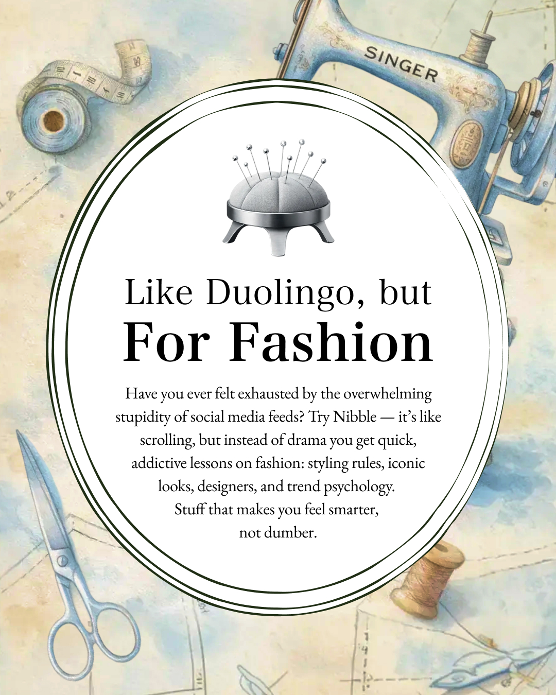 Nibble Facebook ad