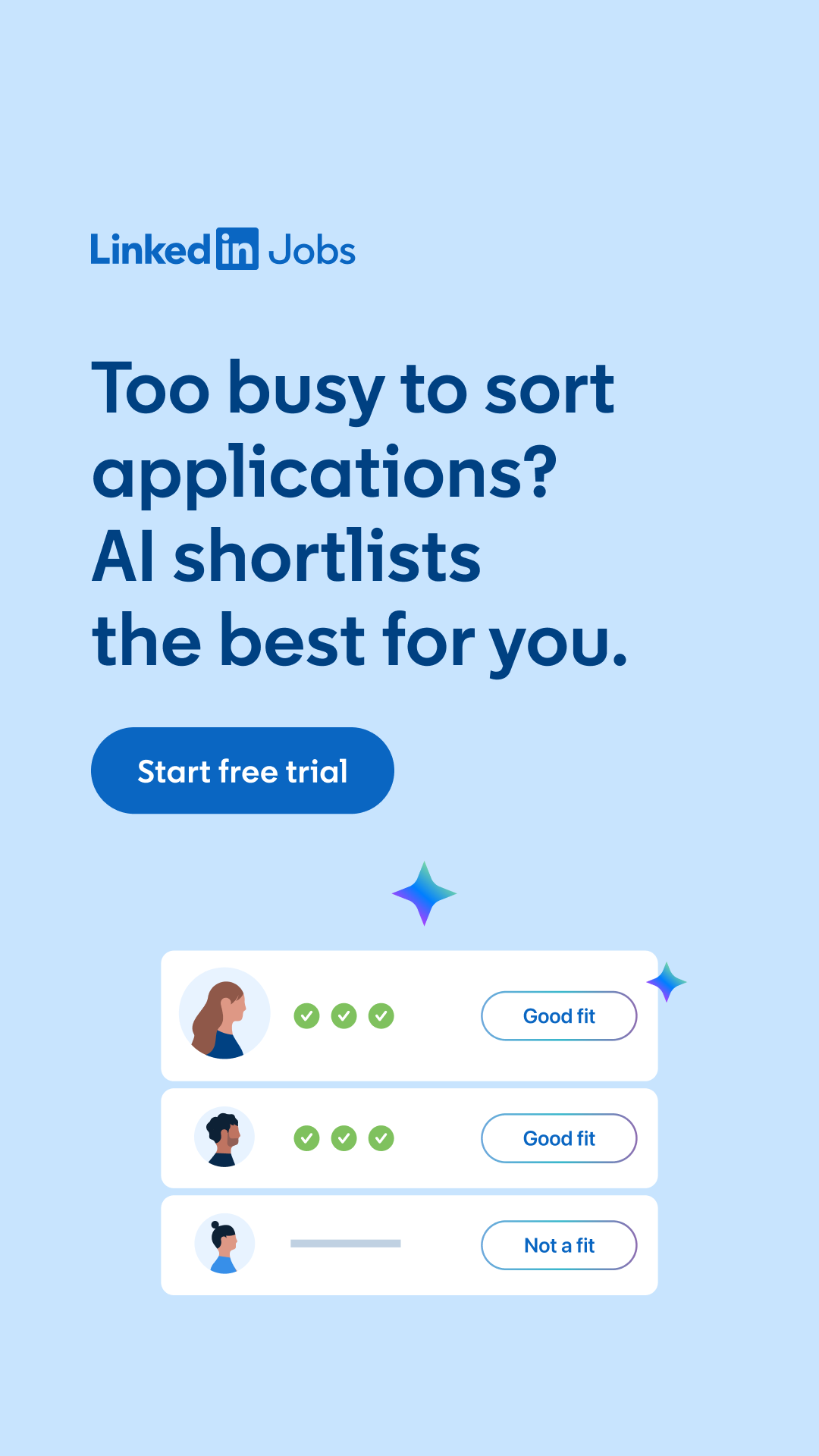 LinkedIn Facebook ad