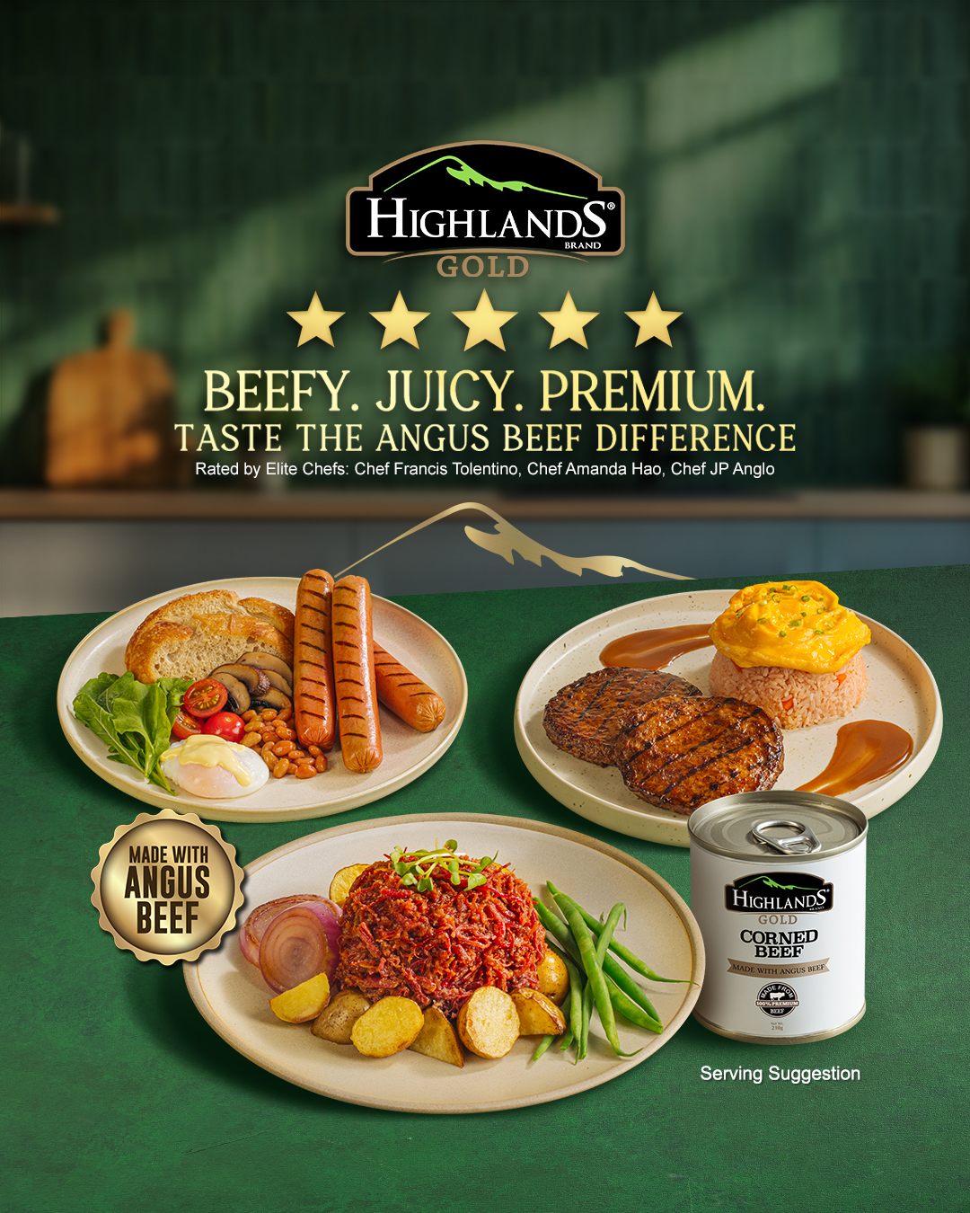 Highlands Gold Corned Beef Facebook ad