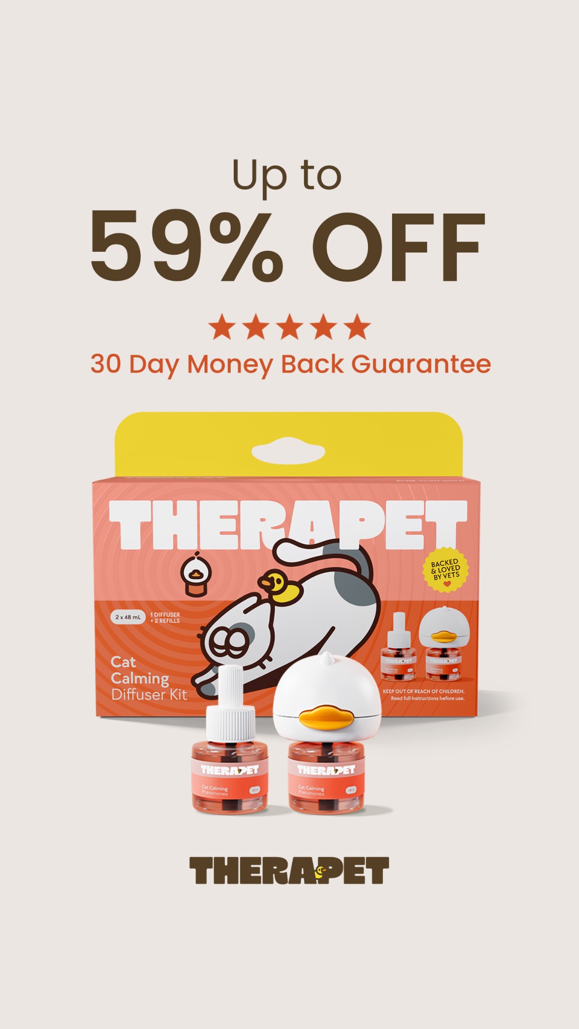 TheraPet Facebook ad