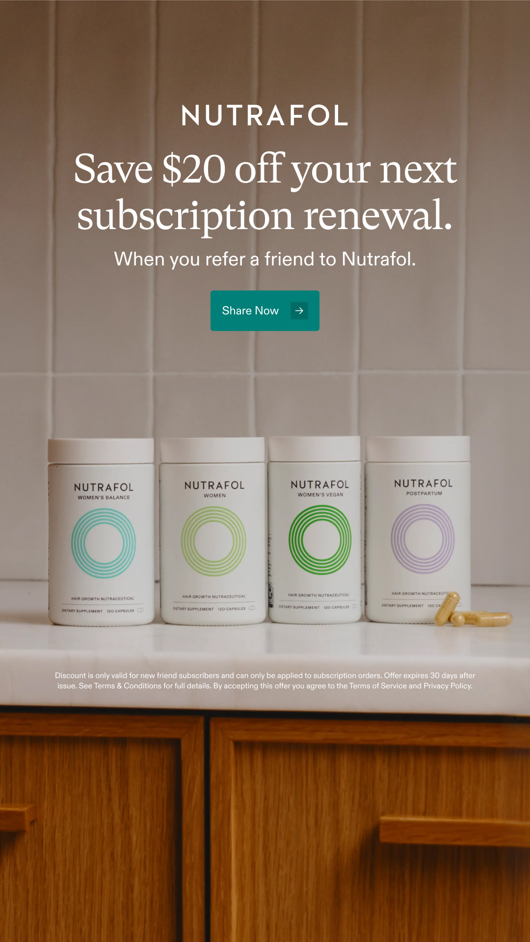Nutrafol Facebook ad