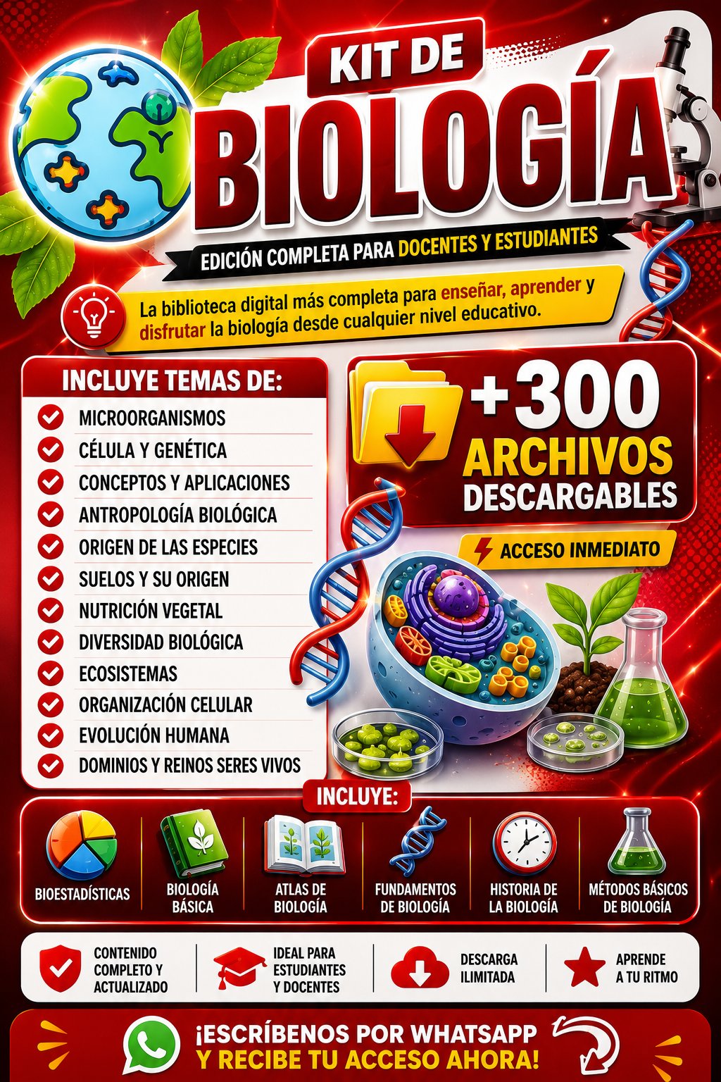 CreaWorld. Digital Facebook ad: Chatea con nosotros