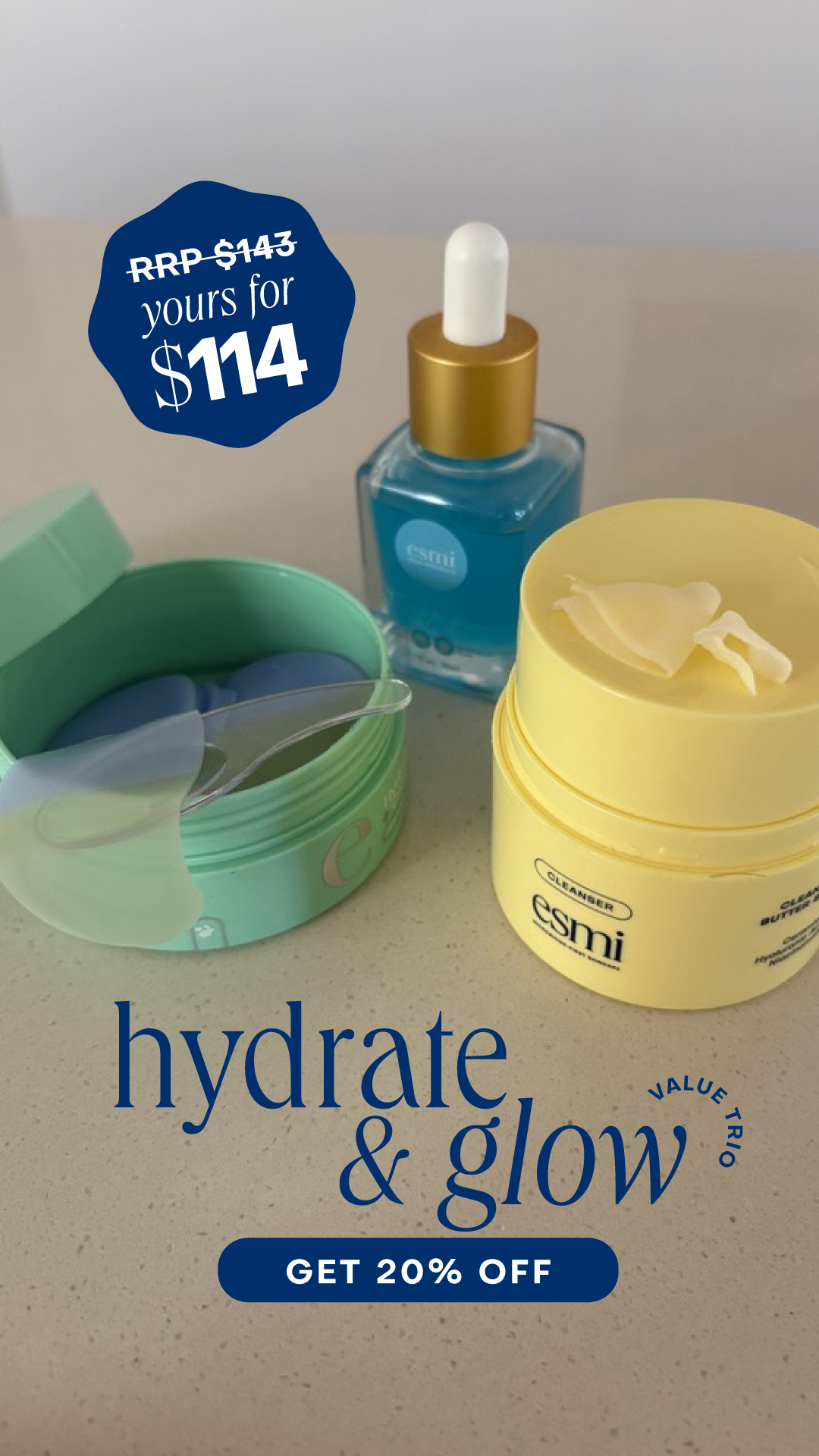 esmi Skin Minerals Facebook ad