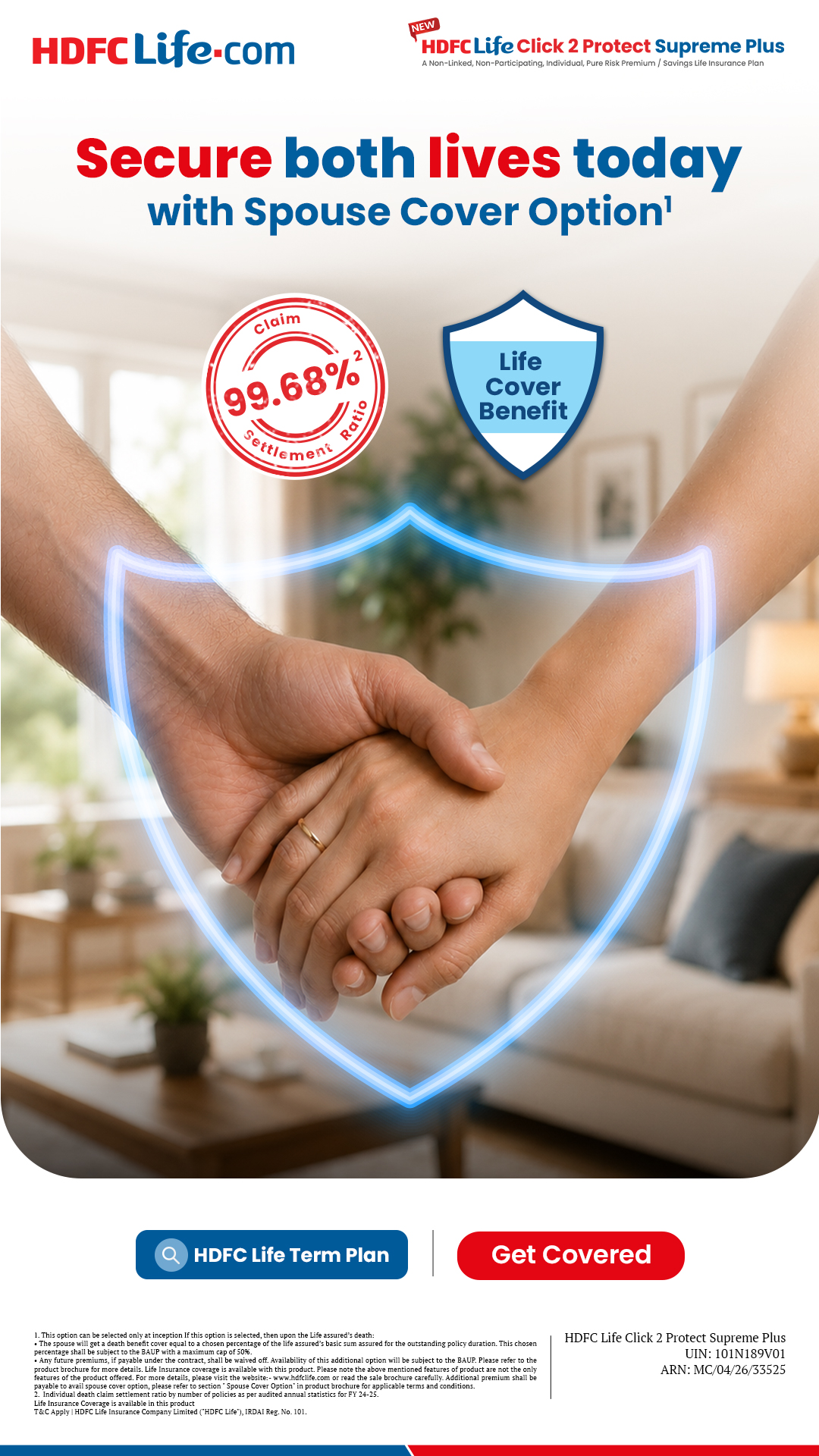 HDFC Life Facebook ad